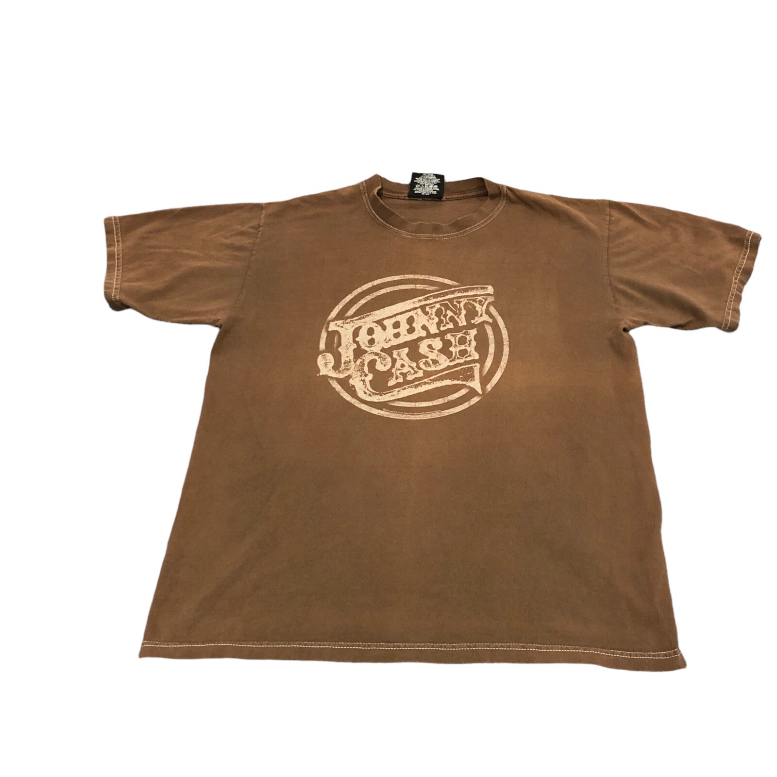 JOHNNY CASH T SHIRT ZION ROOTSWEAR- MEN&rsquo;S SIZE MEDIUM 2007