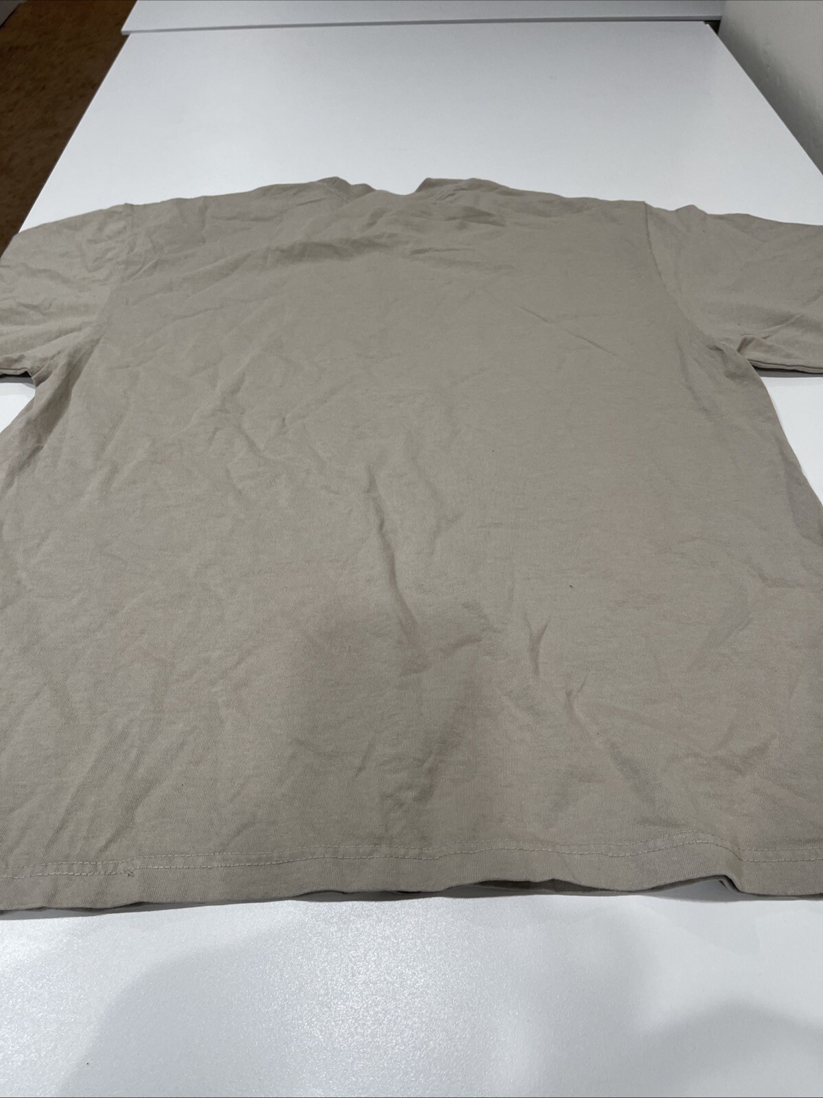 Shaka Wear Max Heavyweight Garment Dye Beige T-Shirt M