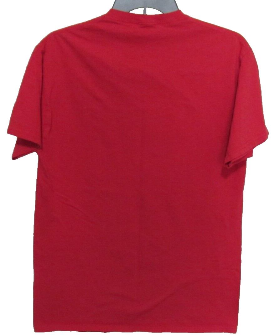 Celebrate Grandpa Dad Red Graphic T-Shirt Mens M Short Sleeve 100% Cotton