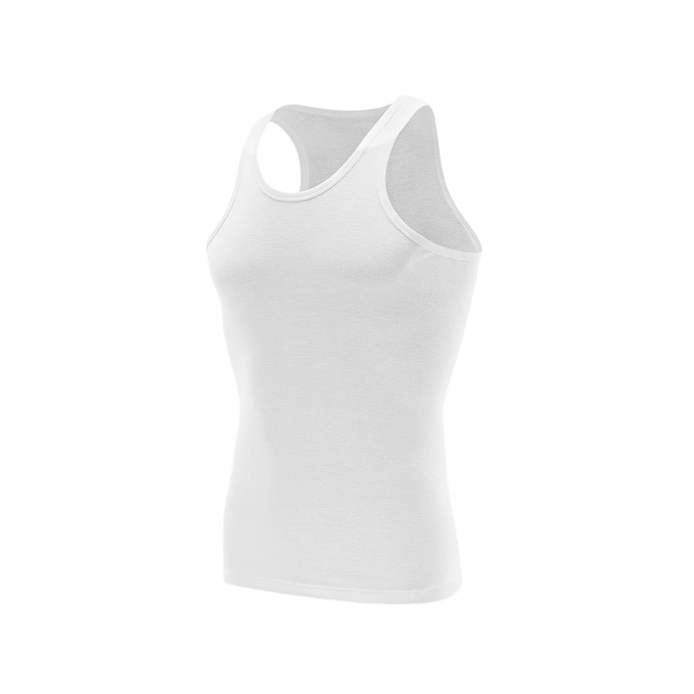 Men&rsquo;s tank top pure cotton armpit shirt vest muscle shirt basic