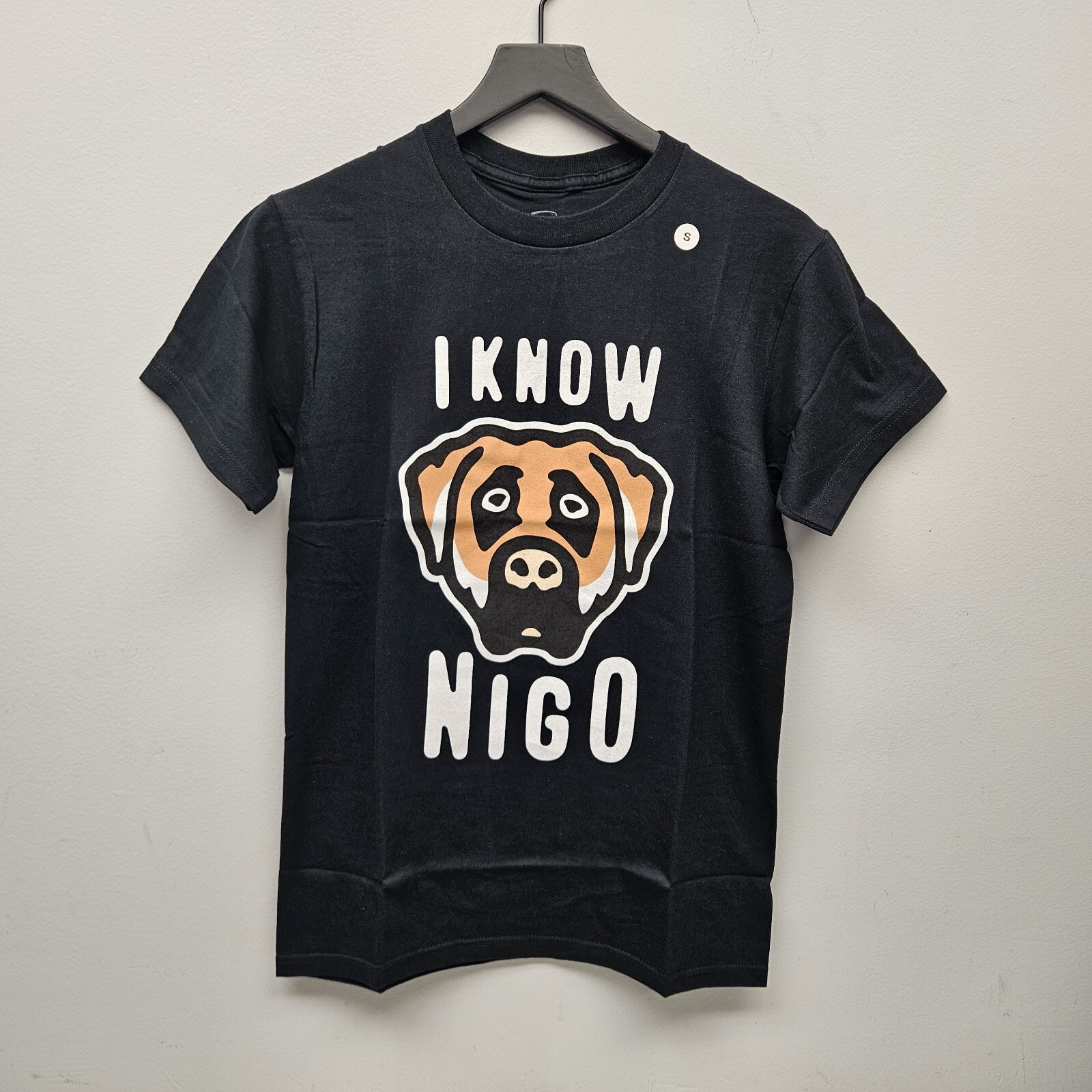 Human Made I Know Nigo Doghead NYC Pop-Up Tee &lsquo;Black&rsquo; – Size Small
