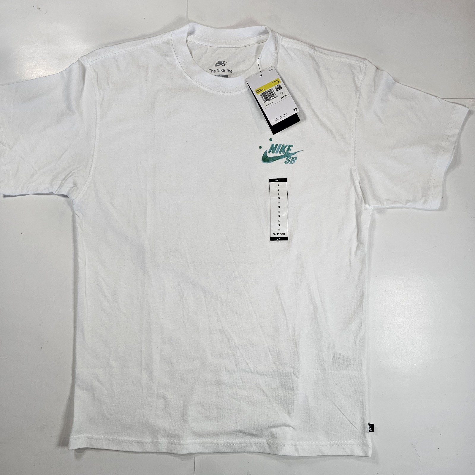 Nike SB Max90 Brooklyn Banks T-Shirt Men&rsquo;s Size Small White HJ0893-100 NEW