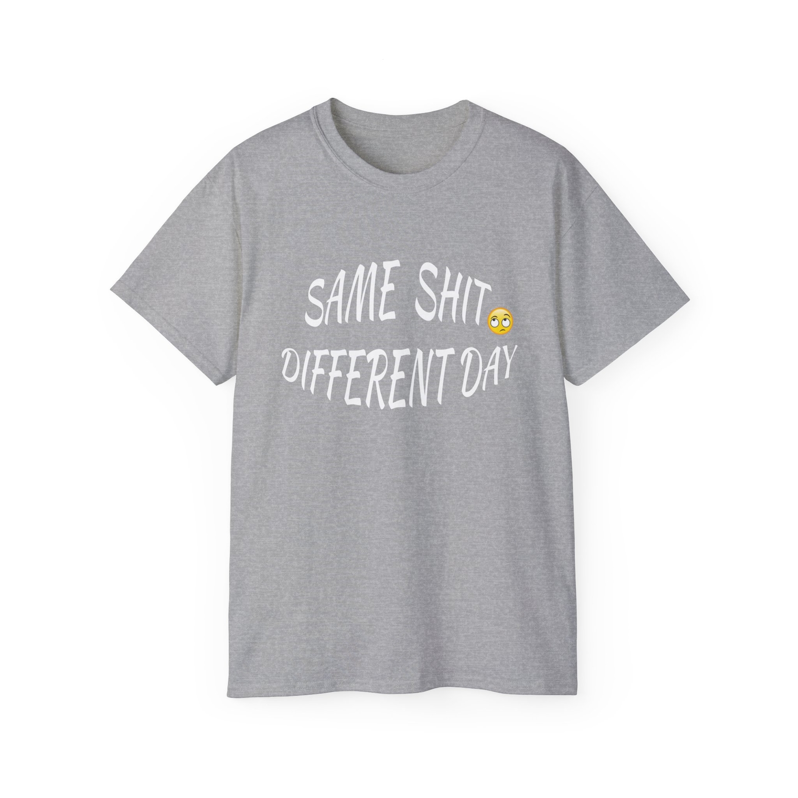 Same Poop Different Day T-Shirt Unisex Ultra Cotton Tee Short Sleeve Top Novelty