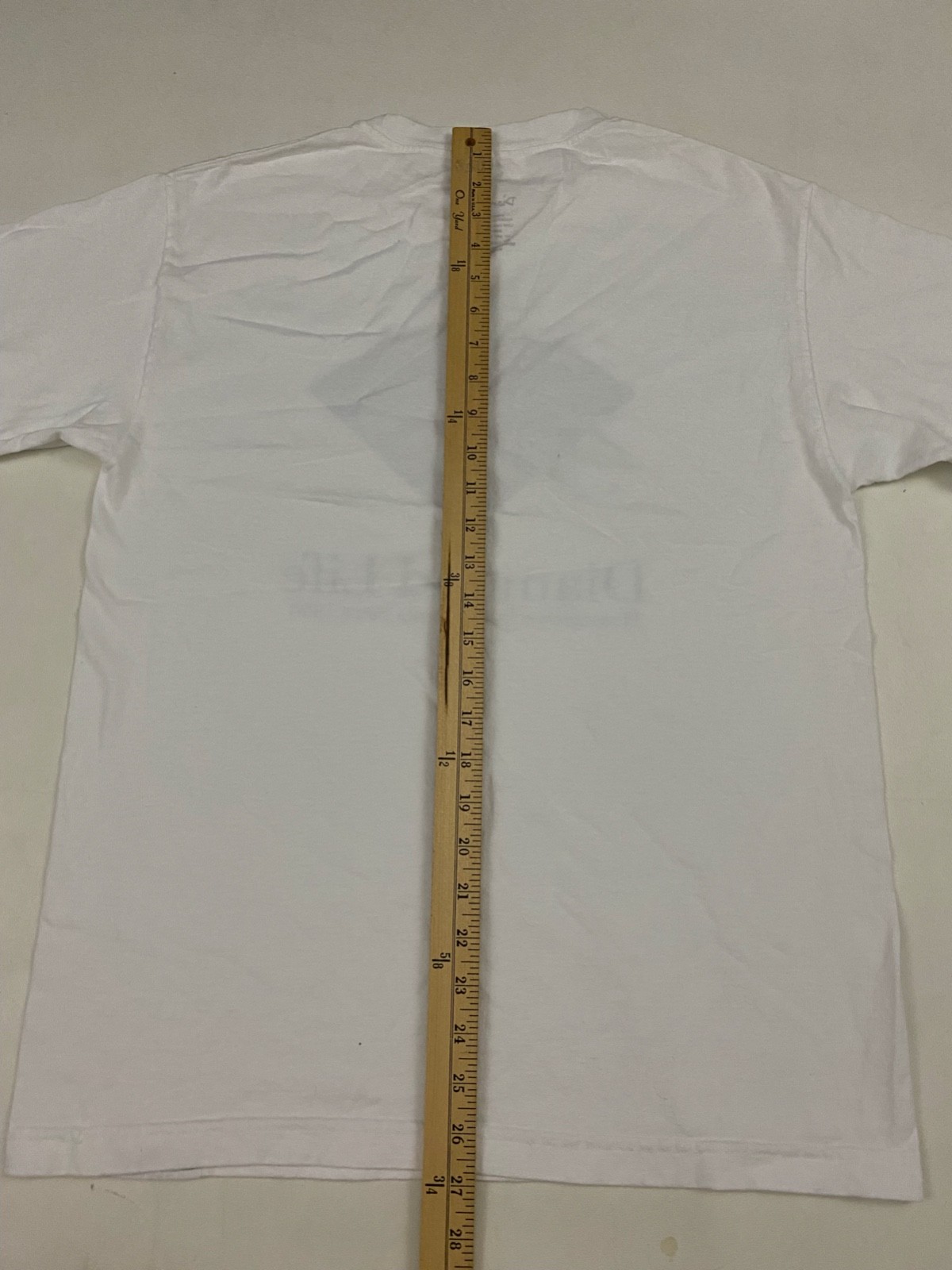 Men&rsquo;s Diamond Supply Co Logo Men Graphic White T Shirt Size M