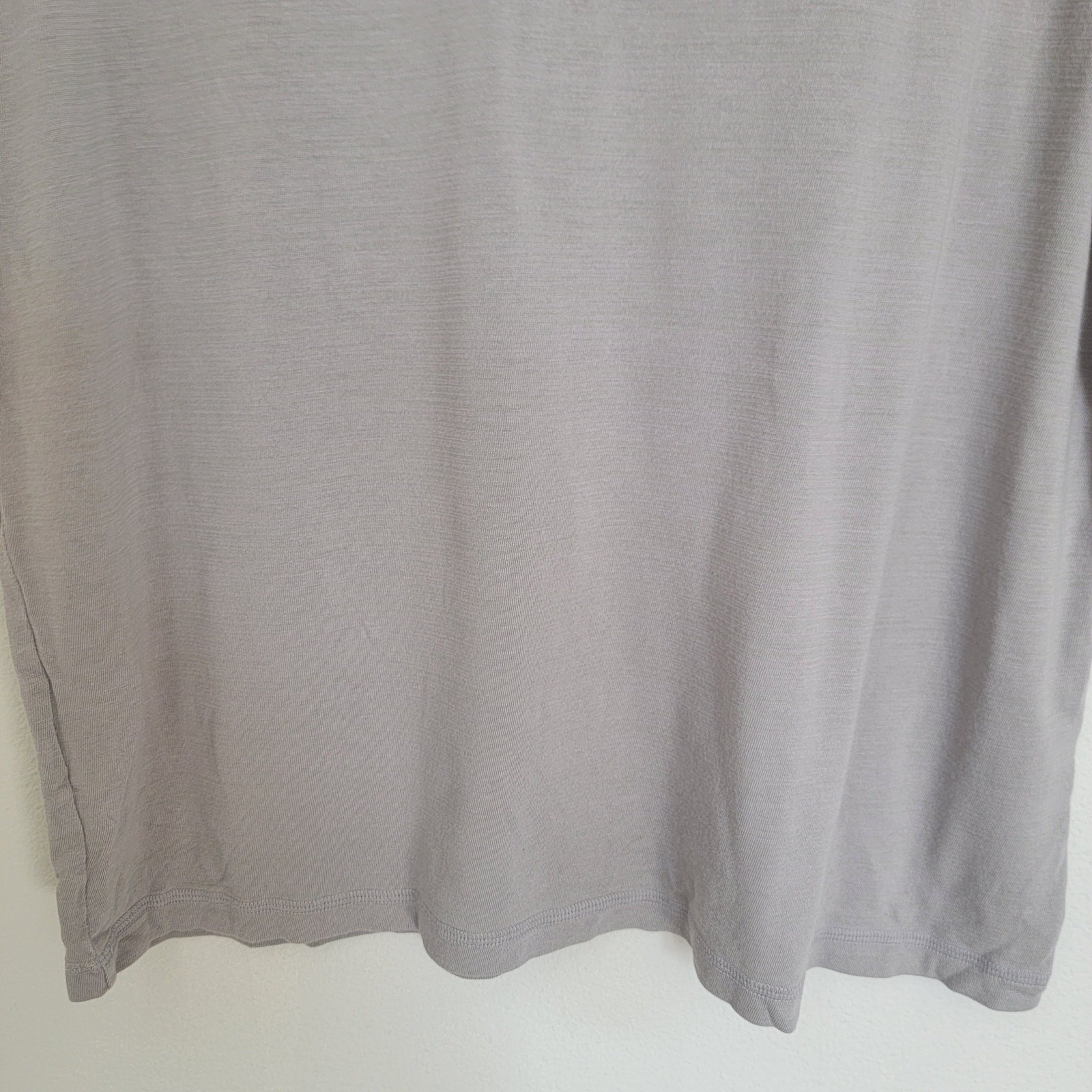 Cremieux Gray T-Shirt Short Sleeve Large Cotton Classic Casual Mens Crewneck