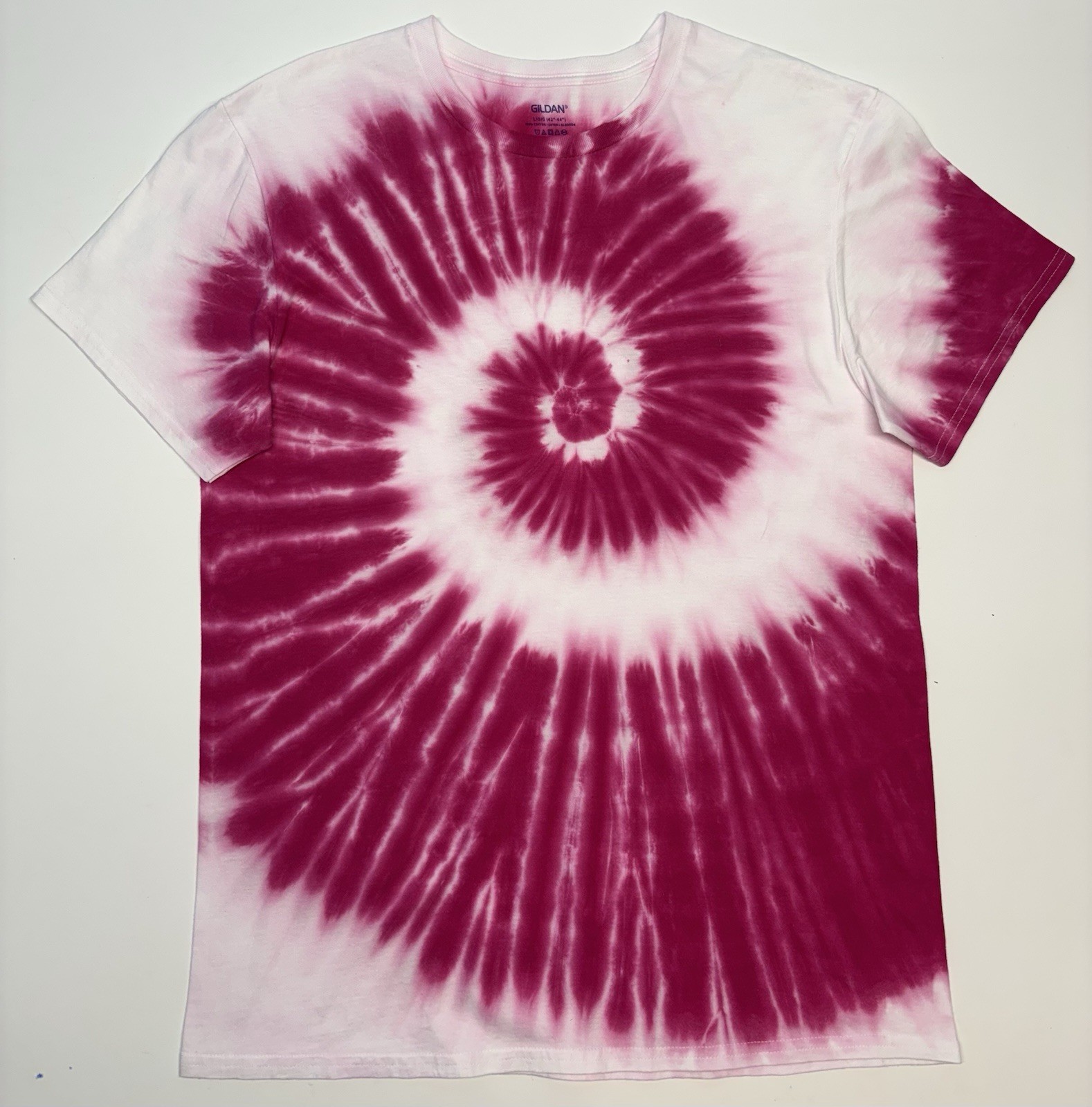 Gildan Tie Dye Adult Unisex T-Shirt Size Large Hand Dyed Swirl Tee New