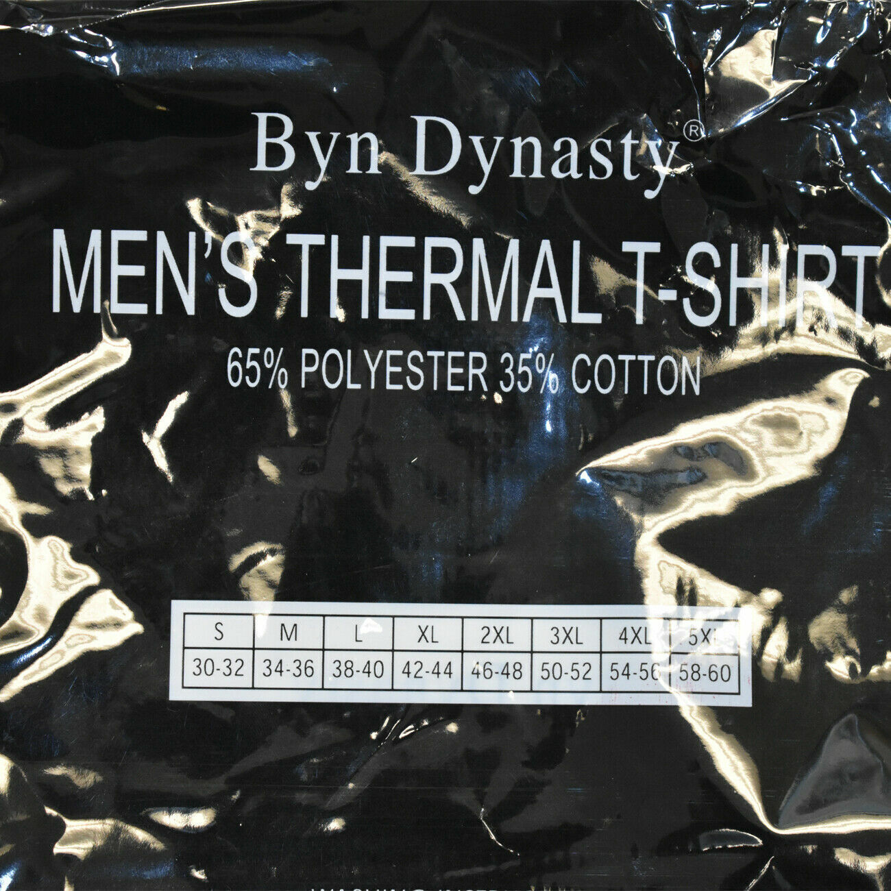 Men&rsquo;s Long Sleeve Thermal Lightweight -3 PACK – Big Men&rsquo;s Sizes 3XL to 5XL NWT