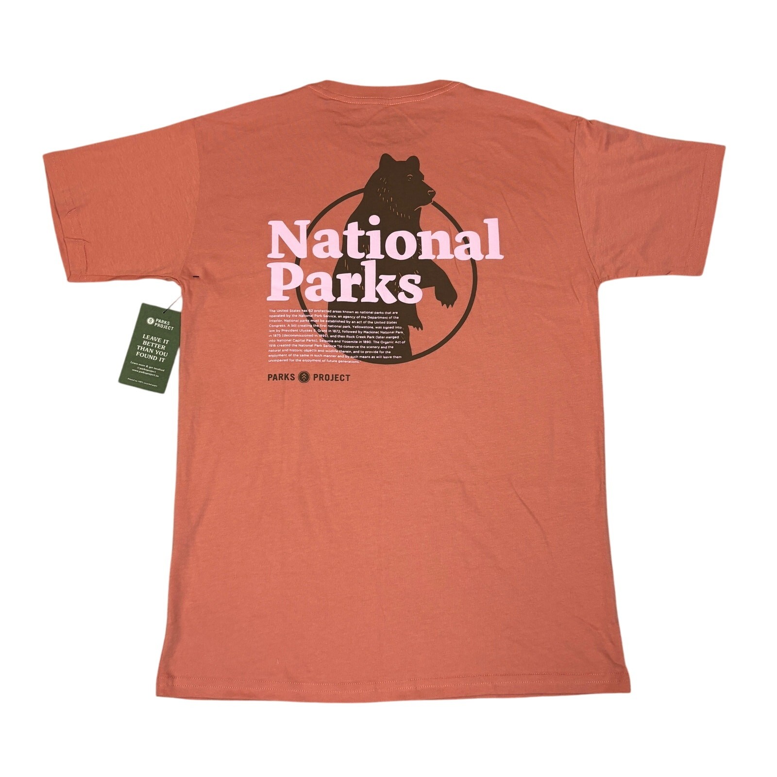 NWT Parks Project Our National Parks Puff Print Pocket T Shirt Men&rsquo;s XL