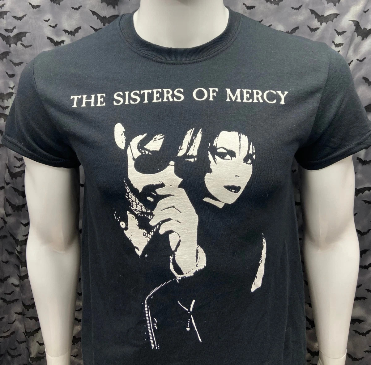 Sisters of Mercy Goth Shirt Deathrock Post Punk Gothic Rock Vintage Band PA8073