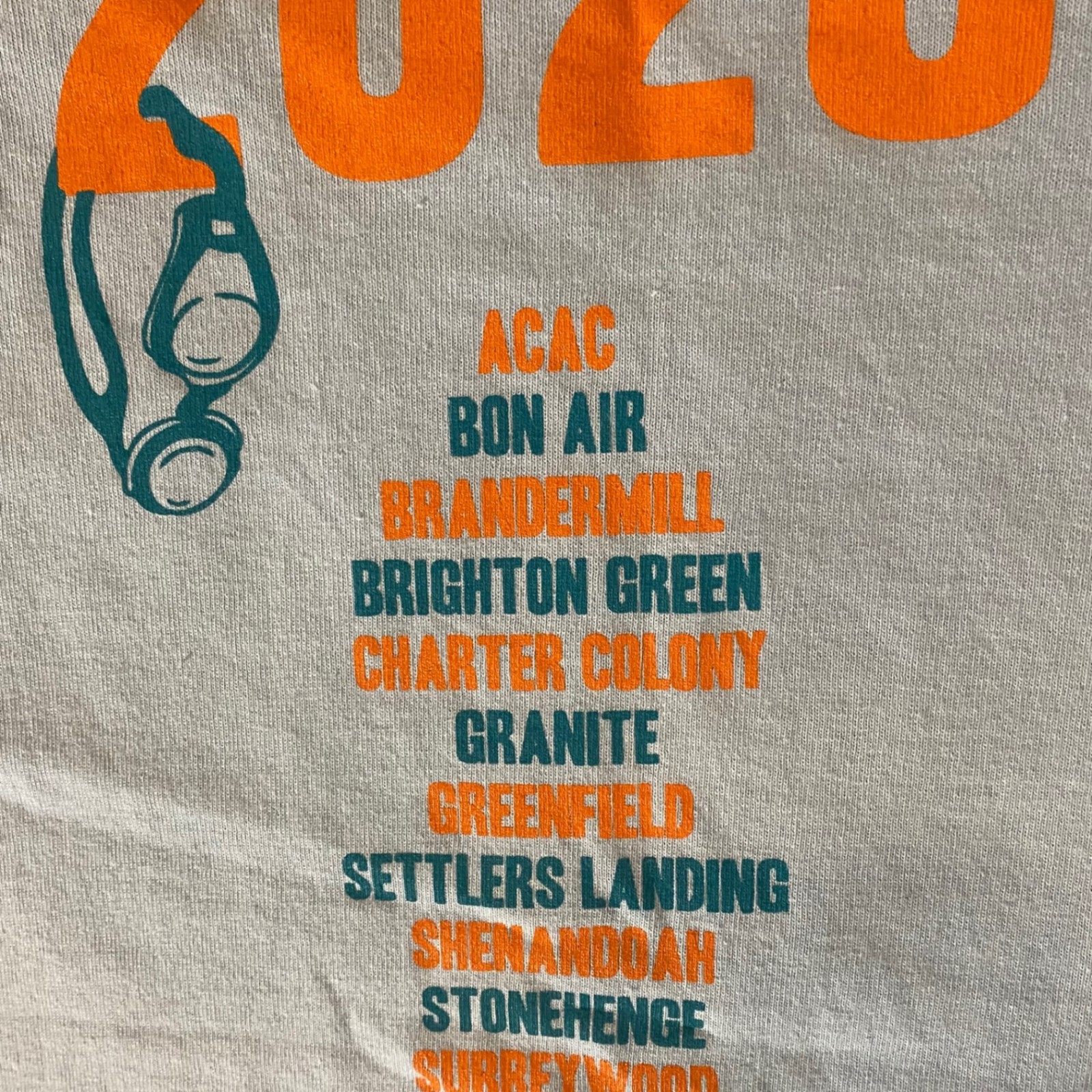 Gildan T-Shirt Mens L Richmond VA Metro Aquatic League Championship 2023 Blue