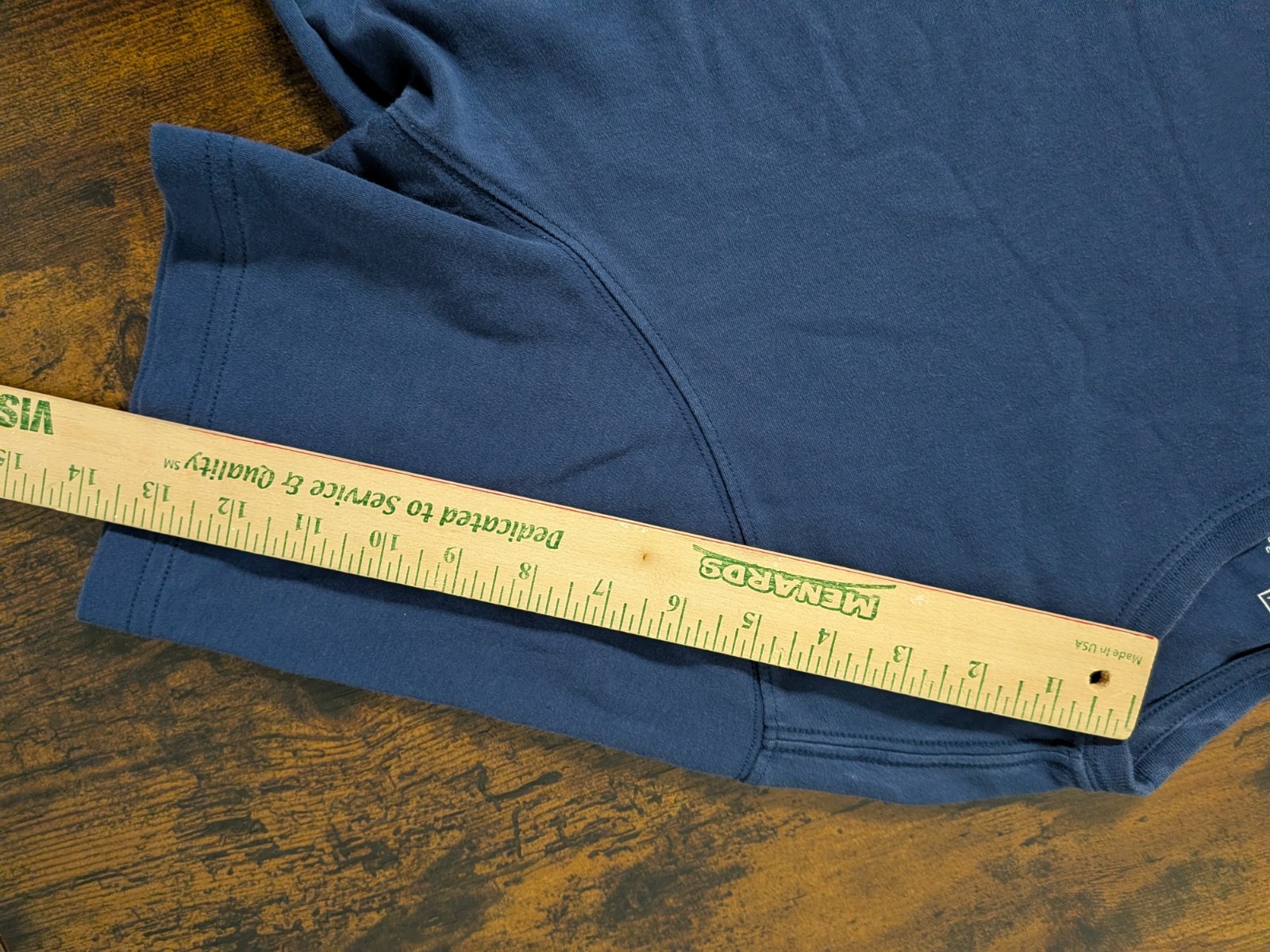 Kirkland Signature Pima Cotton Tee T Shirt Blue Medium Peru Made