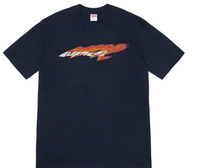 *SEALED* Supreme Wind Tee Navy – Size M