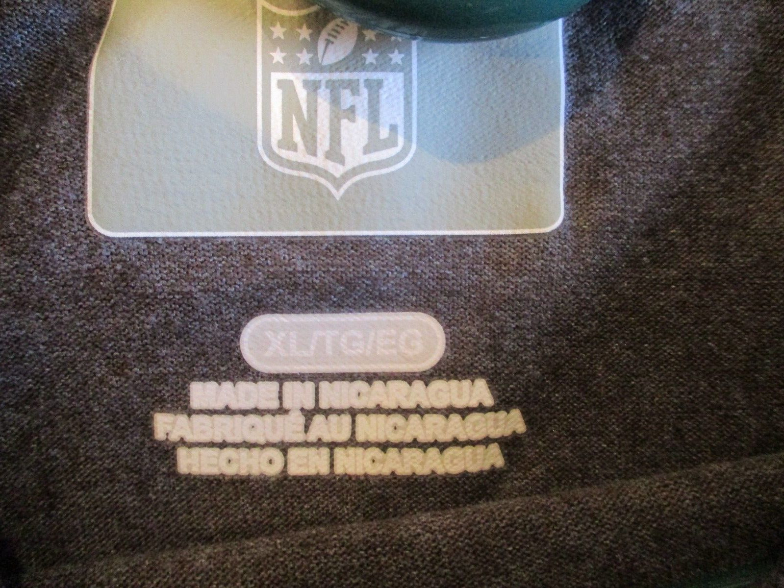 NWT NFL XL Jacksonville Jaguars Est. 1995 Charcoal Gray Collector Logo T-Shirt