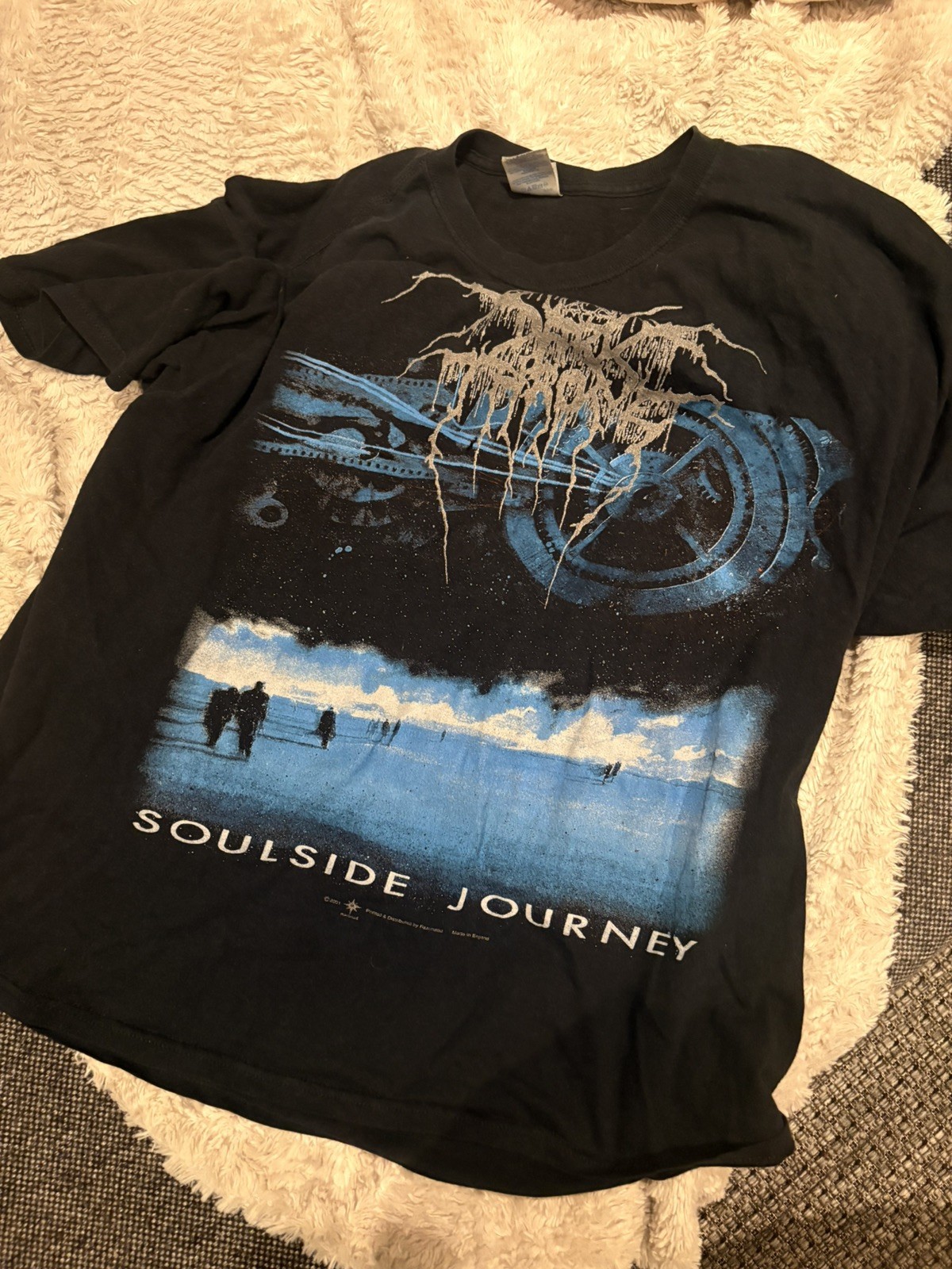 Original licensed Darkthrone “Soulside Journey” T-shirt.
