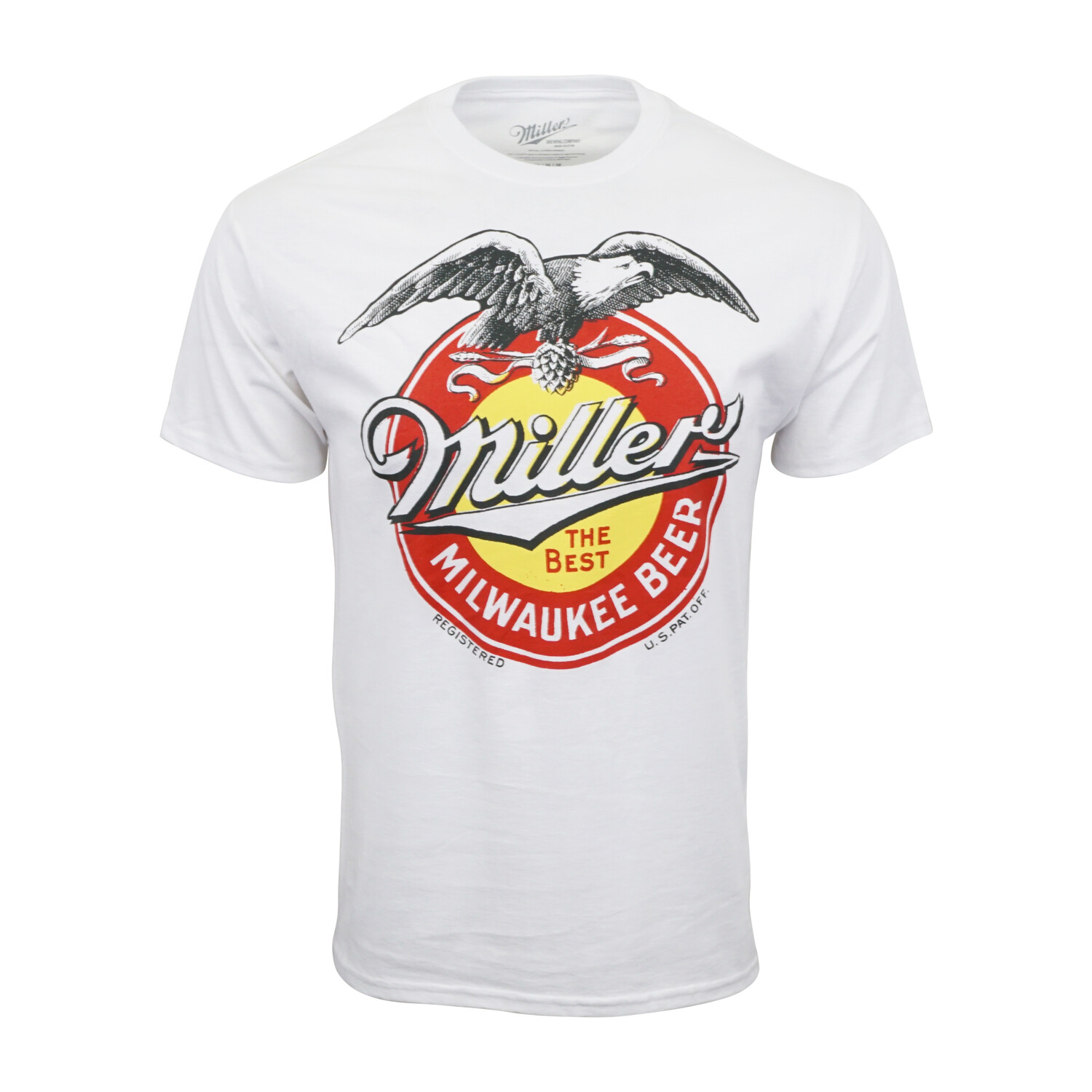 MILLER THE BEST MILWAUKEE BEER T SHIRT OFFICIAL ITEM
