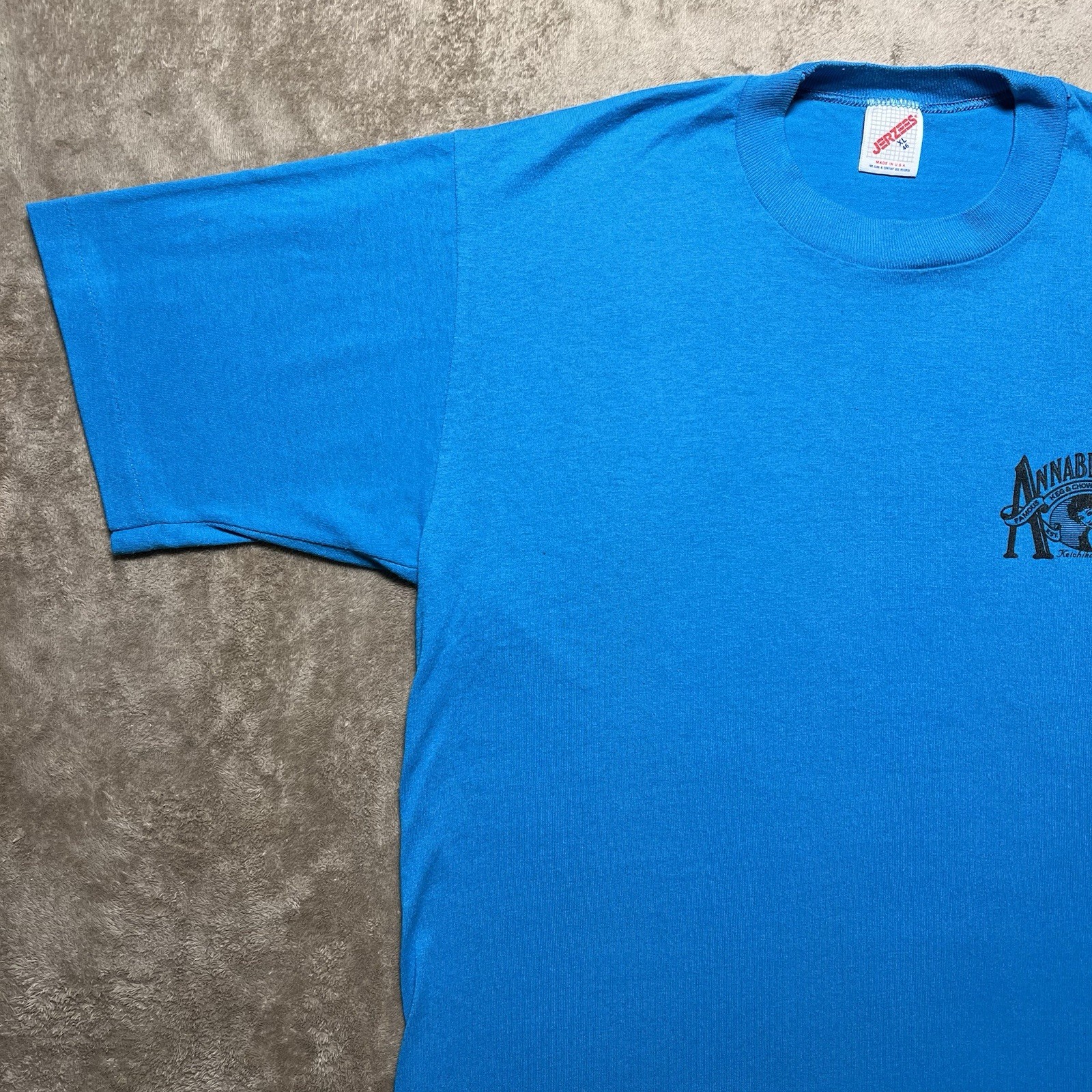 Vintage 90s Annabelles Alaska T Shirt Mens XL Single Stitch Jerzees Souvenir Tee