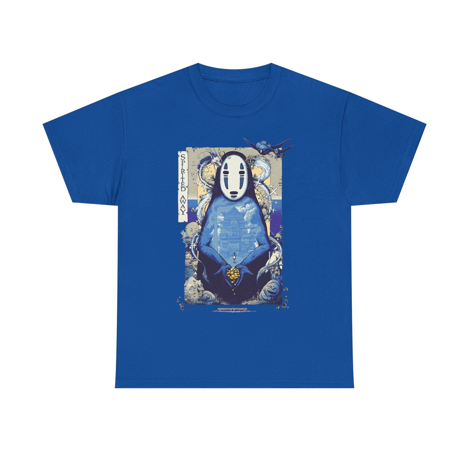 Spirited Away Shirt – Studio Ghibli No Face, Haku, Chihiro, Anime Tee