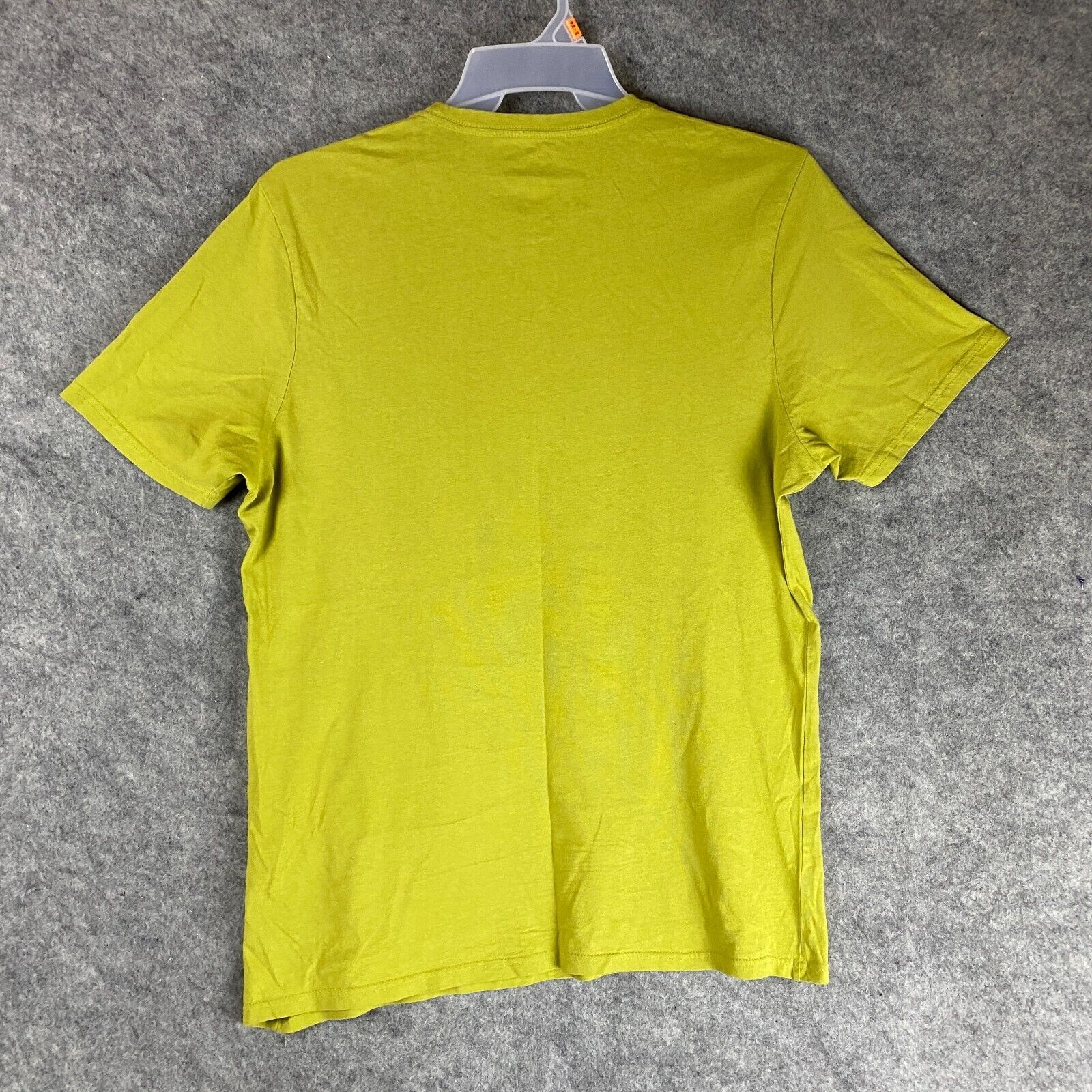 Volcom T-Shirt Large Modern Fit Men&rsquo;s Short Sleeve Lime Green 100% Cotton