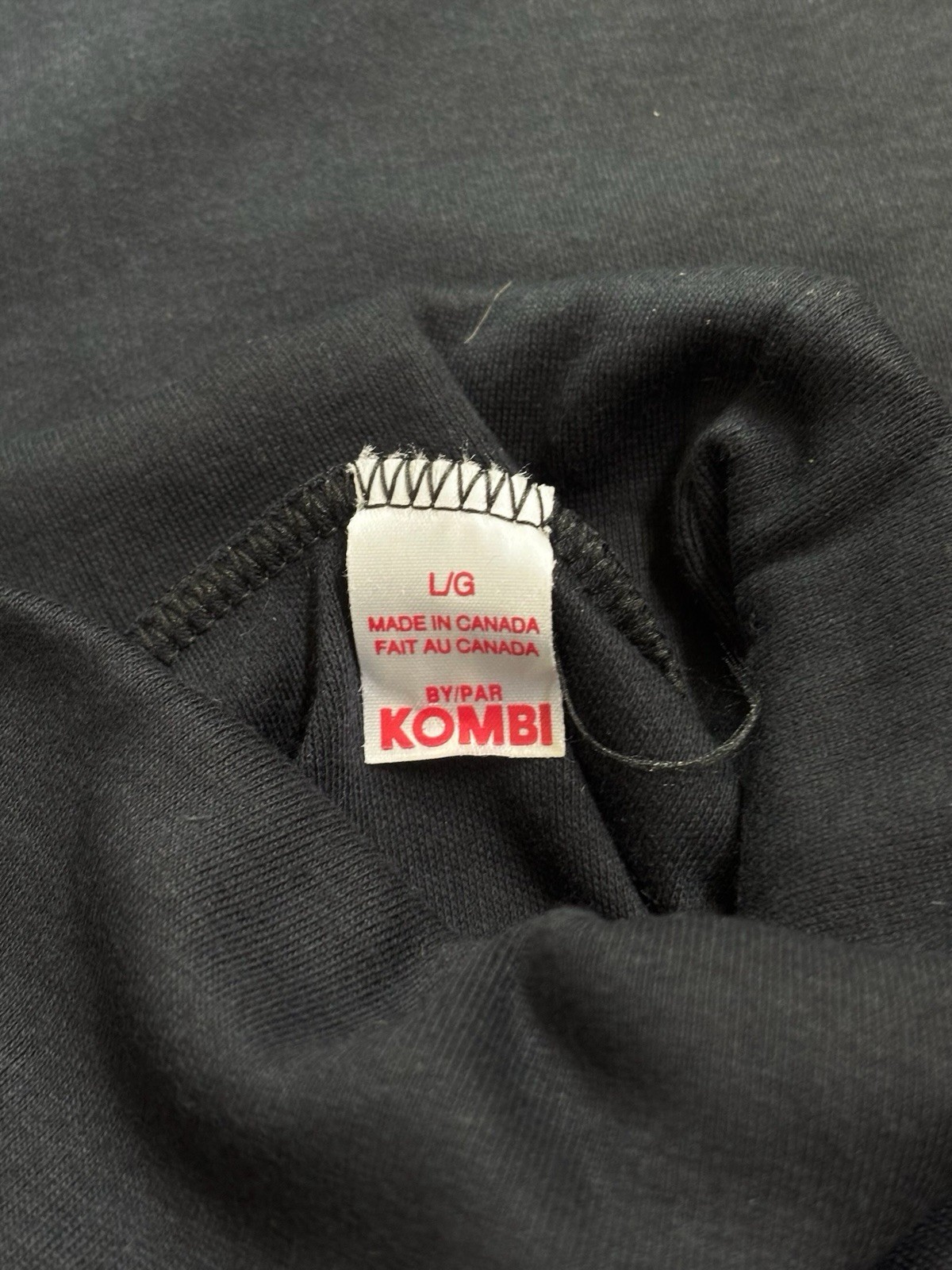 vintage kombi turtleneck shirt mens size large deadstock NIP 90s made in canada