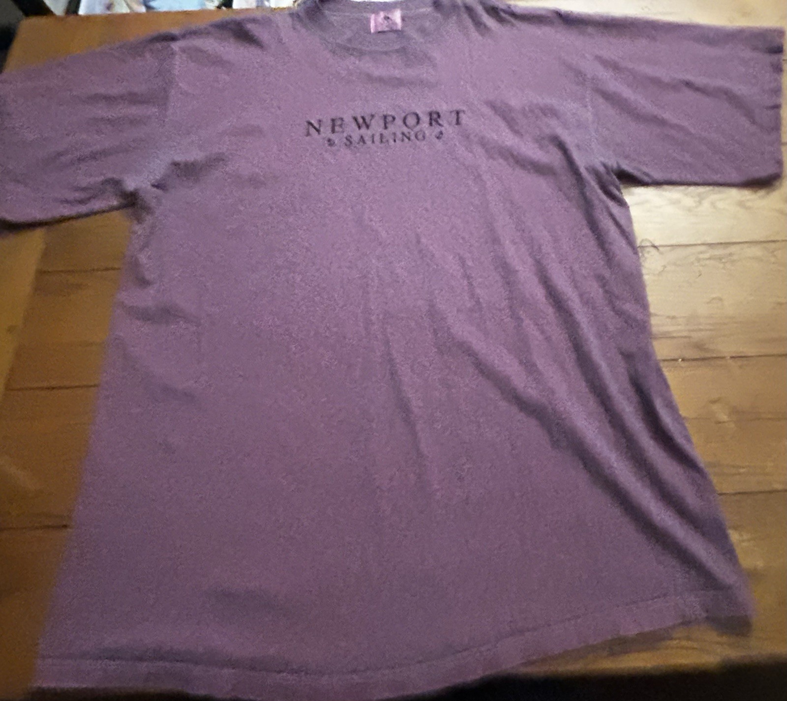 Vintage Galt Sand XL purple Newport sailing t-shirt #sailing
