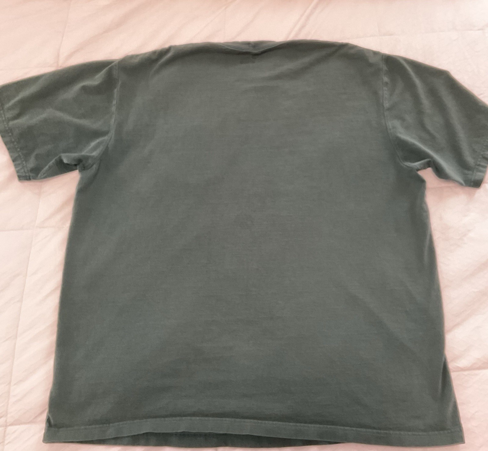 Carhartt K87 Pocket T Shirt XL Tall Green Original Fit Heavyweight USA Work