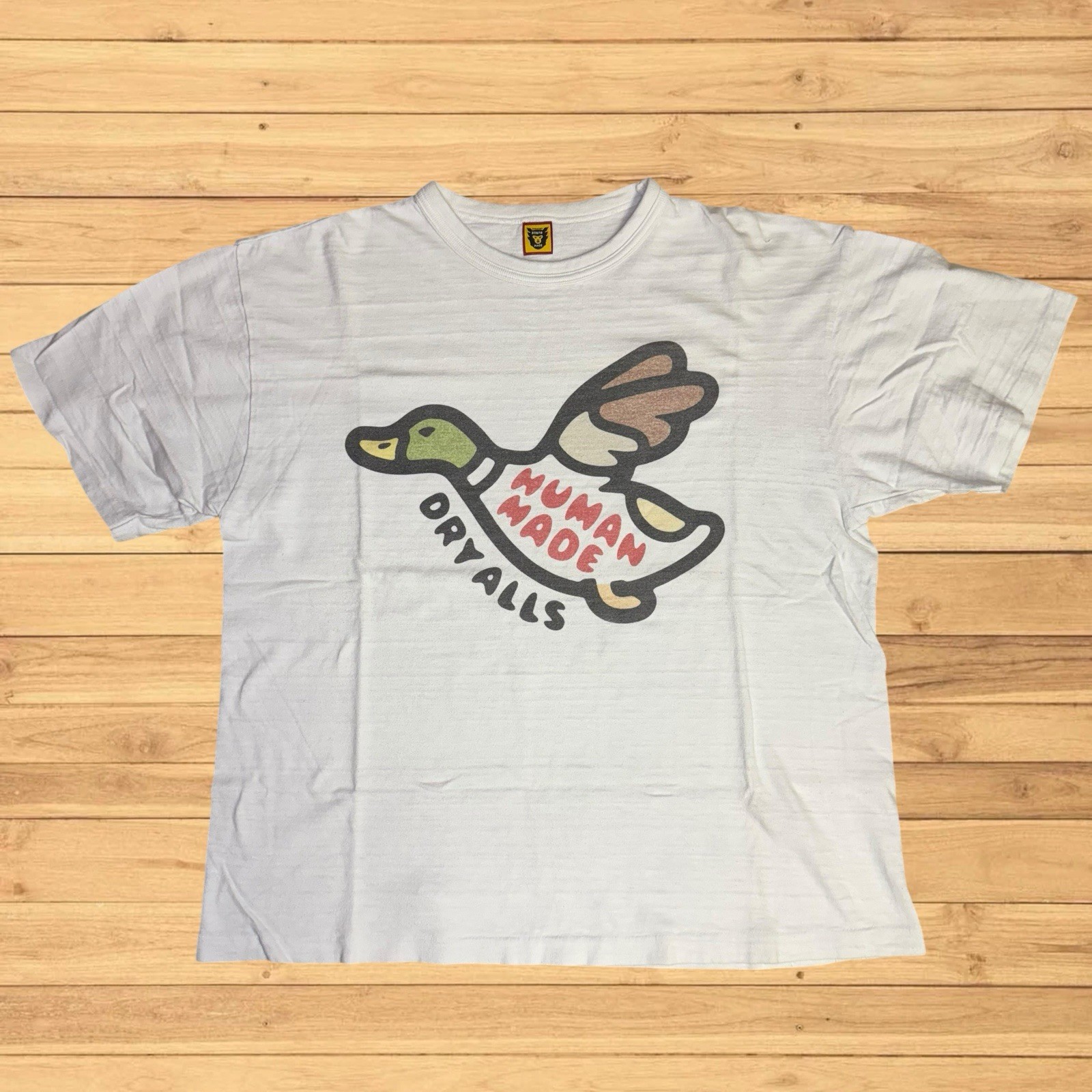 Human Made Men&rsquo;s T-Shirt Duck Graphic Single Stitch Made in Japan