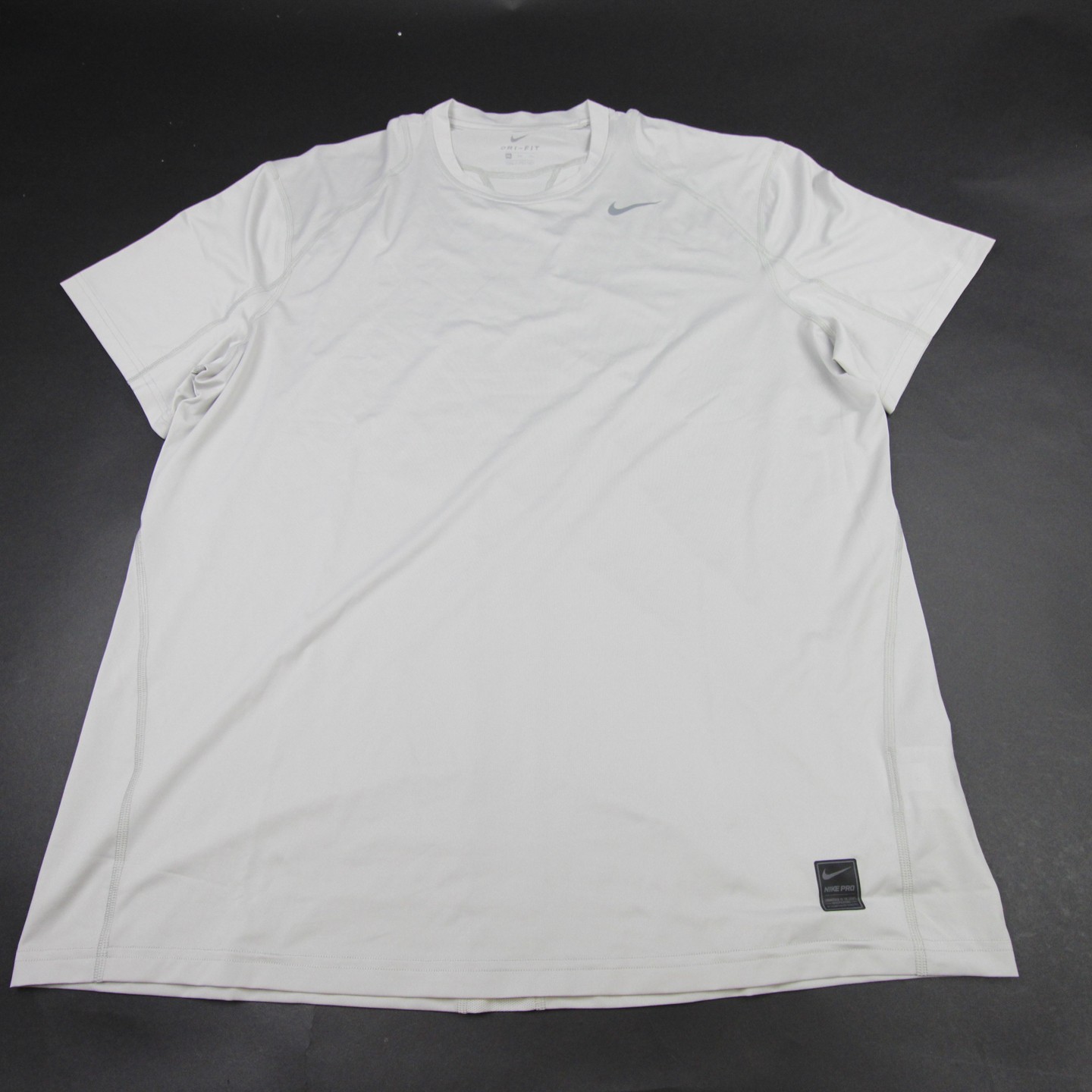 Nike Dri-Fit Short Sleeve Shirt Men&rsquo;s Gray New without Tags XXL