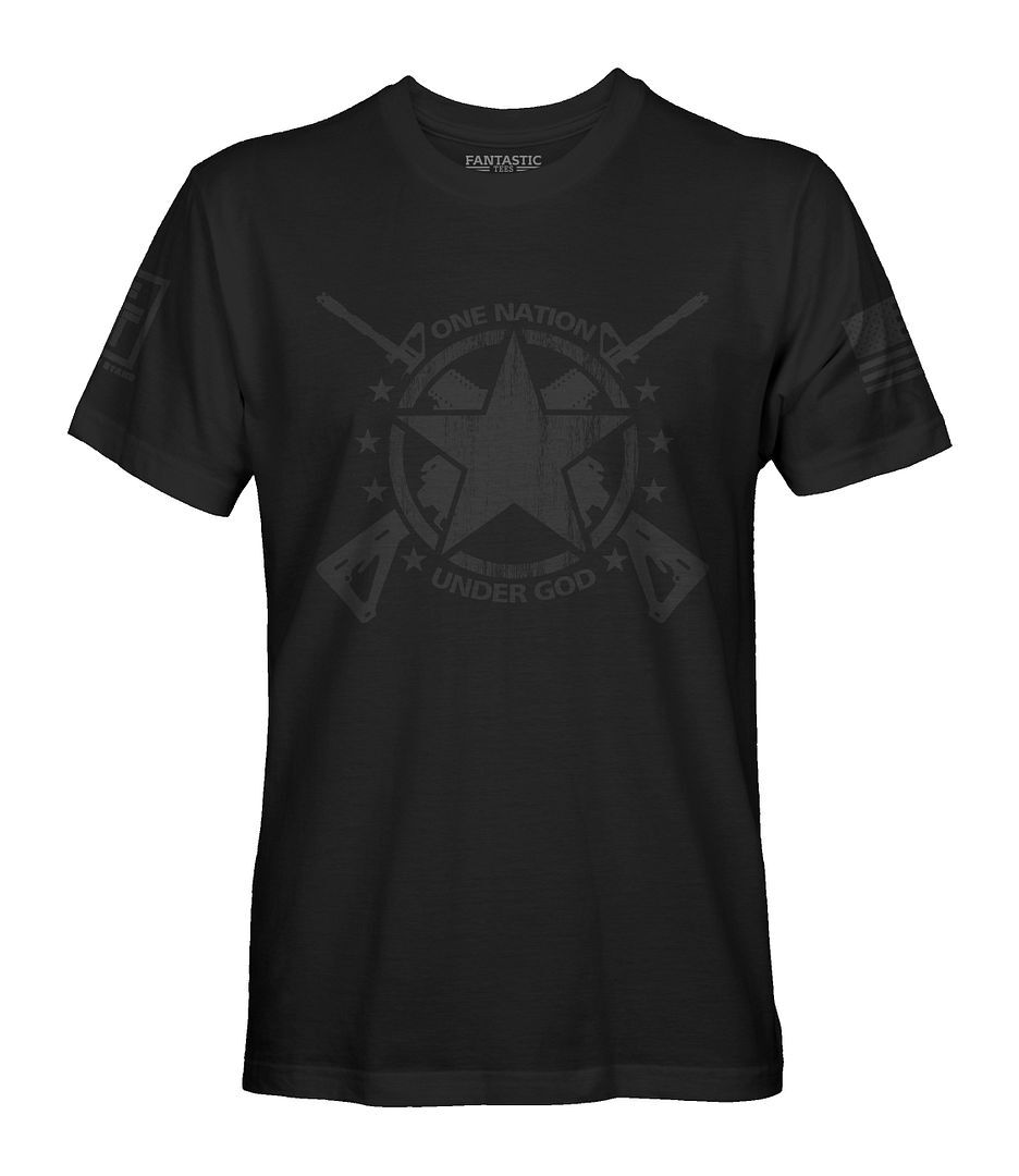 Patriotic Military Infantry Stealth T Shirts for Men