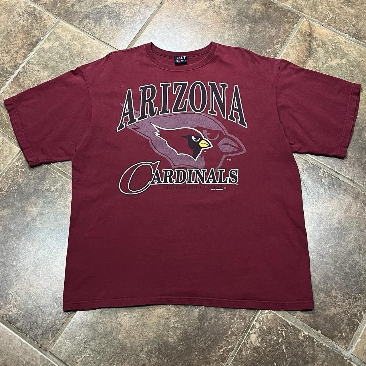 Vintage Galt Sand NFL Arizona Cardinals Football Sports Tshirt Men’s XL VTG