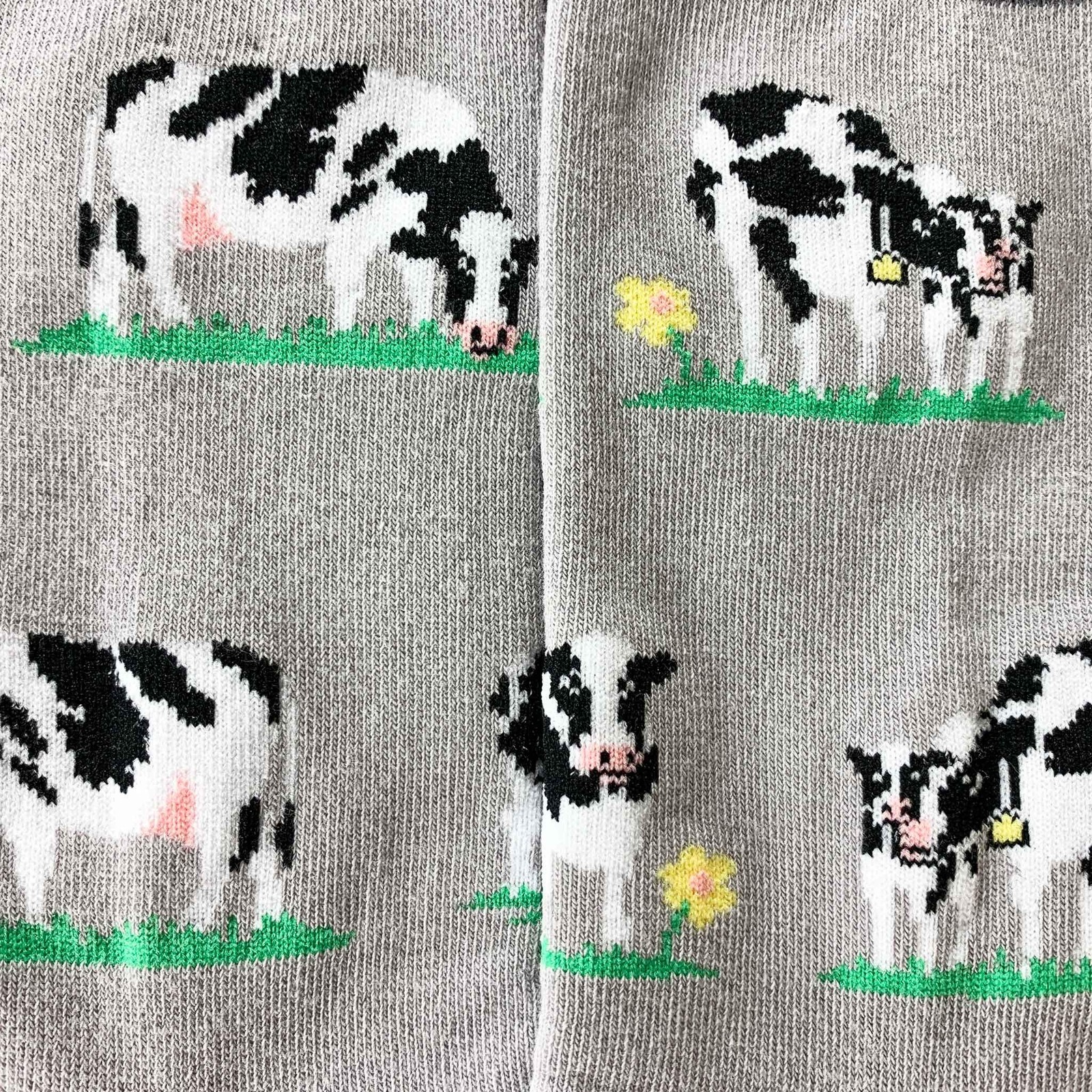 Women&rsquo;s Premium Comfort Animal Socks Cow Print Cute Fun Novelty Crew Sock