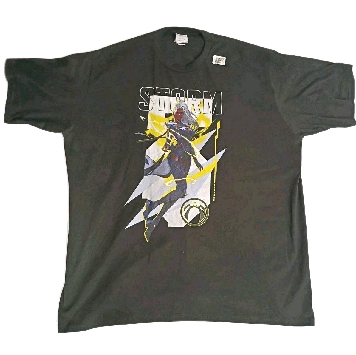 Marvel Rivals Storm T Shirt In Game Logo sz 2XL Chest 25in. Length 31in. NWOT.