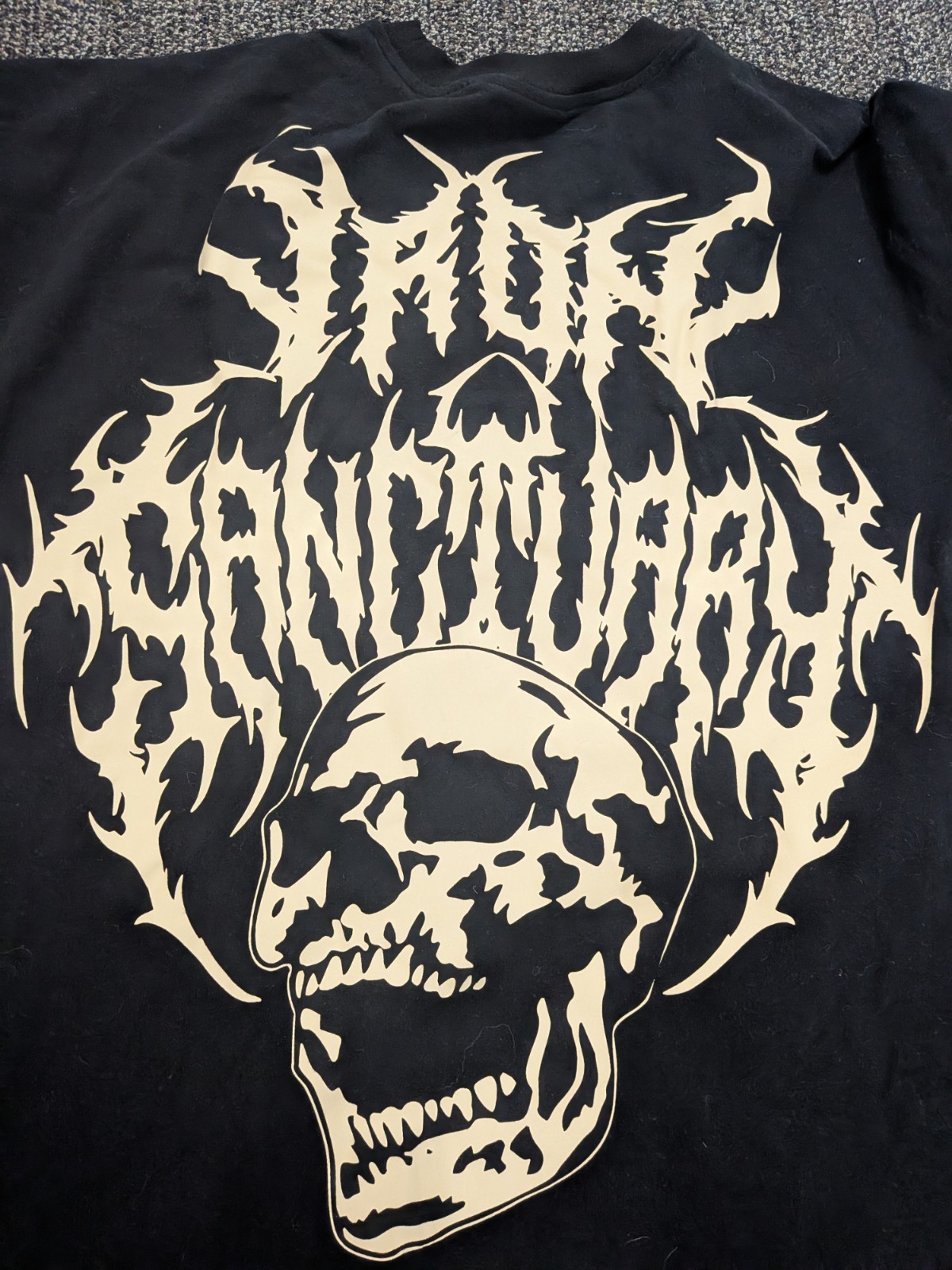 Iron Sanctuary Exclusive Shirt XL Oversized Weight Lifting Training – Size Large
