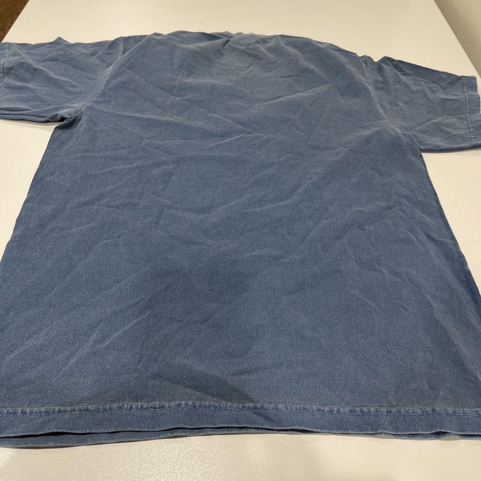 Shaka Wear Max Heavyweight Garment Dye Blue T-Shirt L