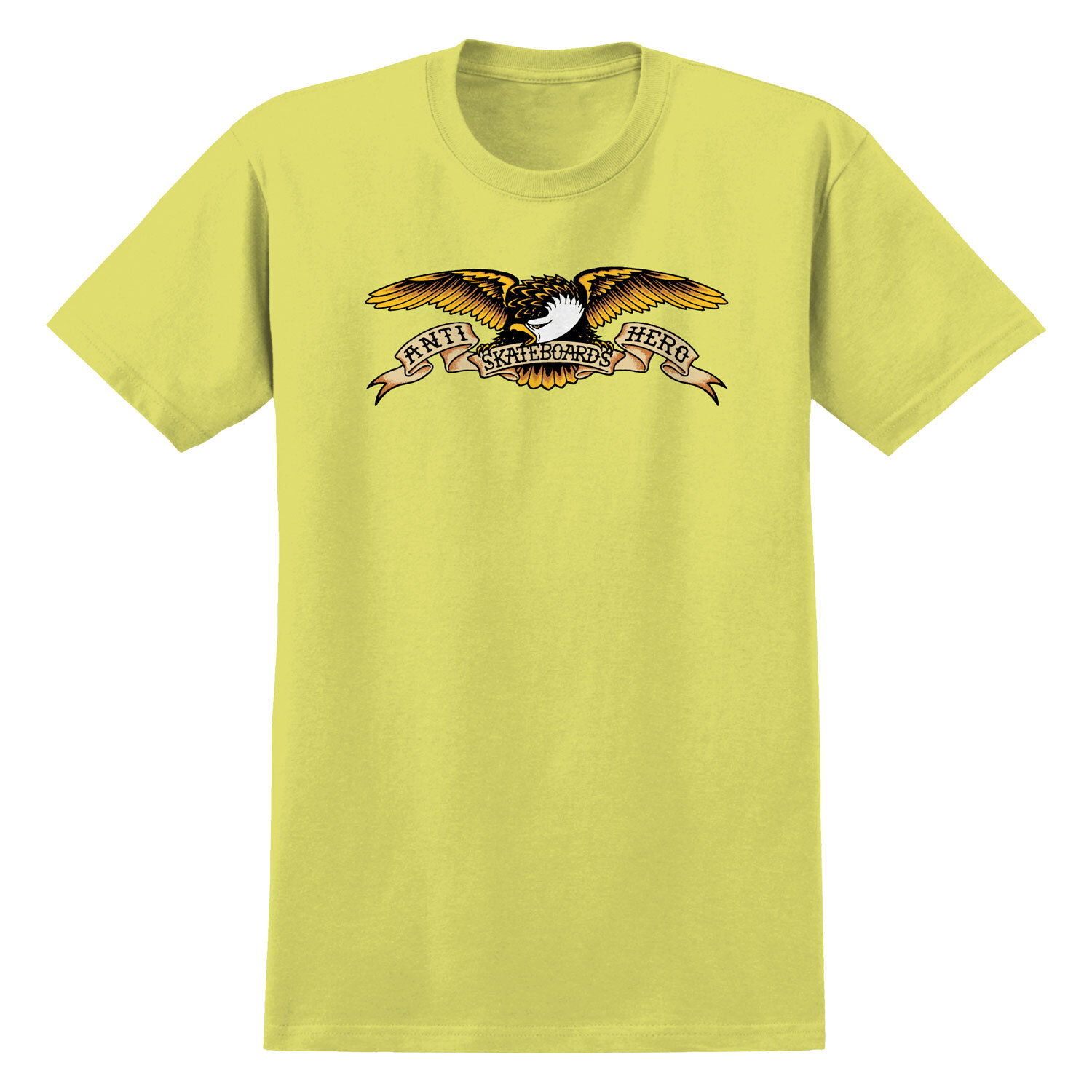 Anti Hero Skateboards Shirt Eagle Cornsilk