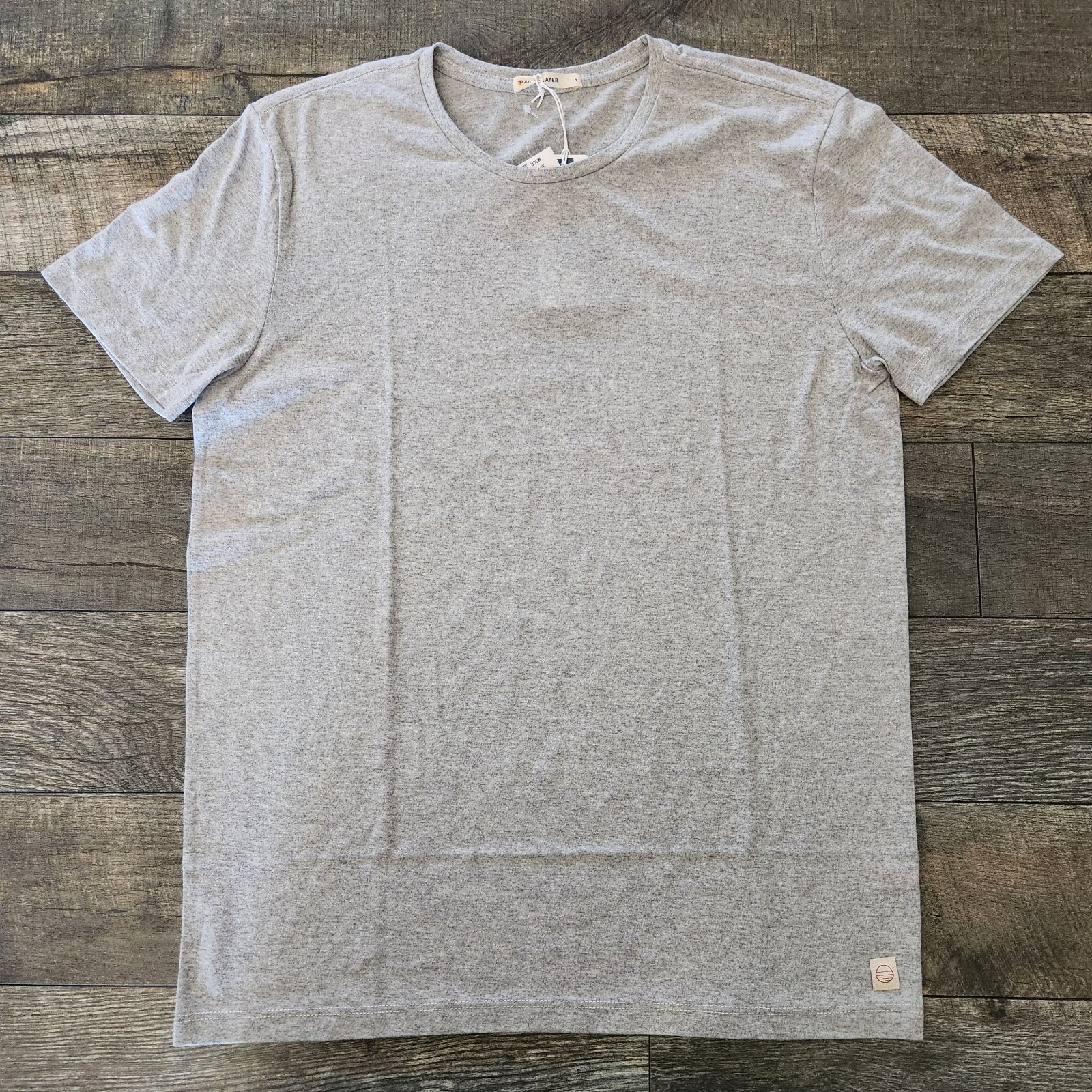 Marine Layer T Shirt Absurdly Soft Tee Signature Made in USA NWT Mens Small Gray
