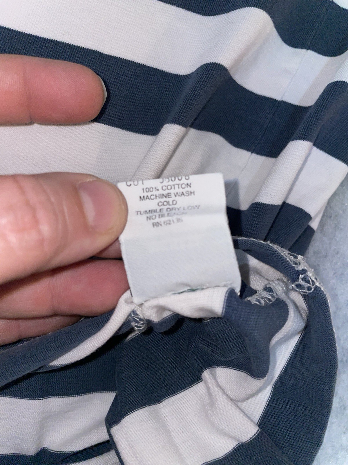 Vintage 90s Guess Jeans Usa Striped Shirt Mens XXL White Blue Shorts Sleeve