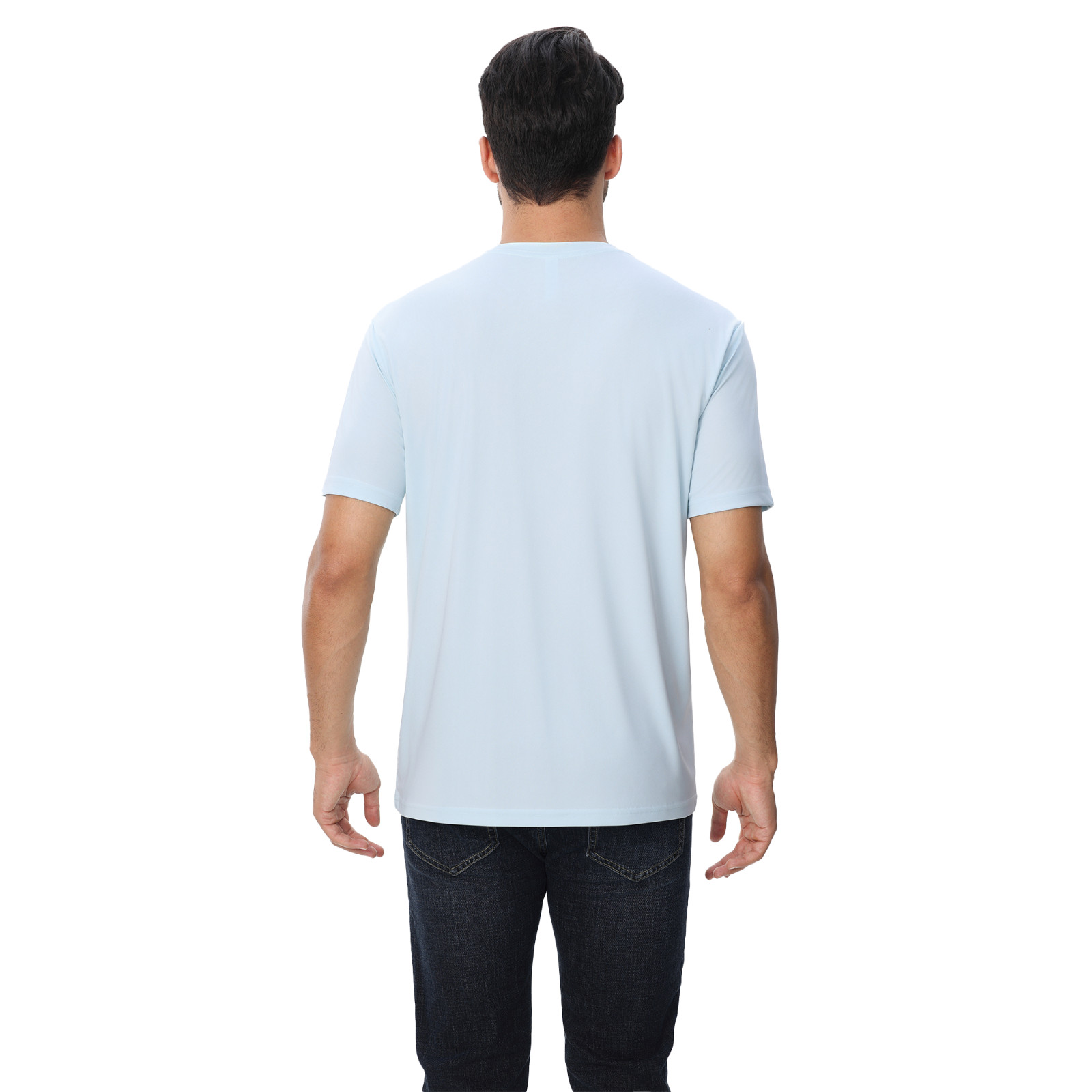 Zfeel Performance Pure Dry Fit Shirt Value 6 Pack Men Mix Color Short Sleeve Tee