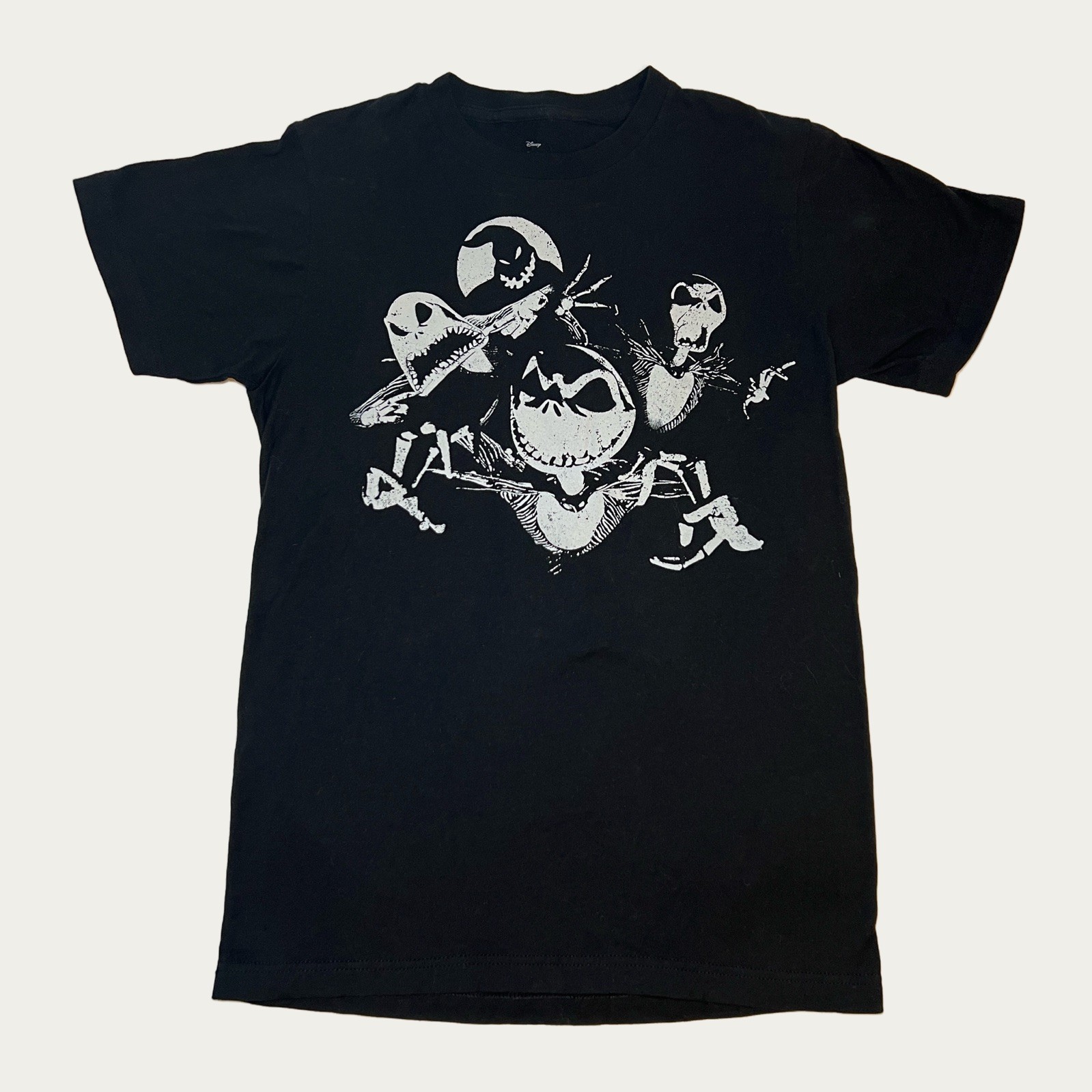 The Nightmare Before Christmas Graphic T-Shirt Men&rsquo;s Small – Black