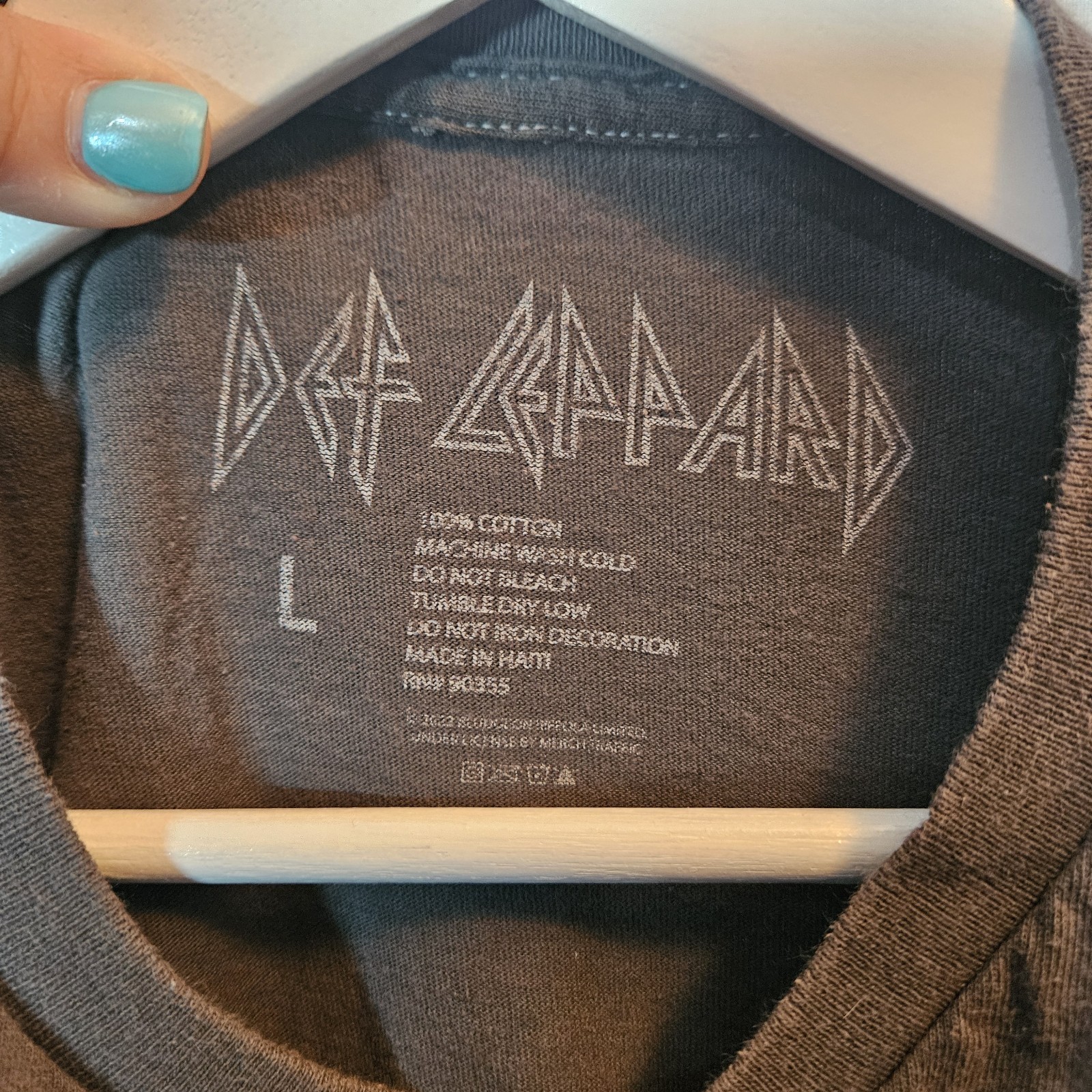 Def Leppard Animal Neon Jungle Cat Streetwear Concert Tee 80&rsquo;s Grunge Rock Sz L
