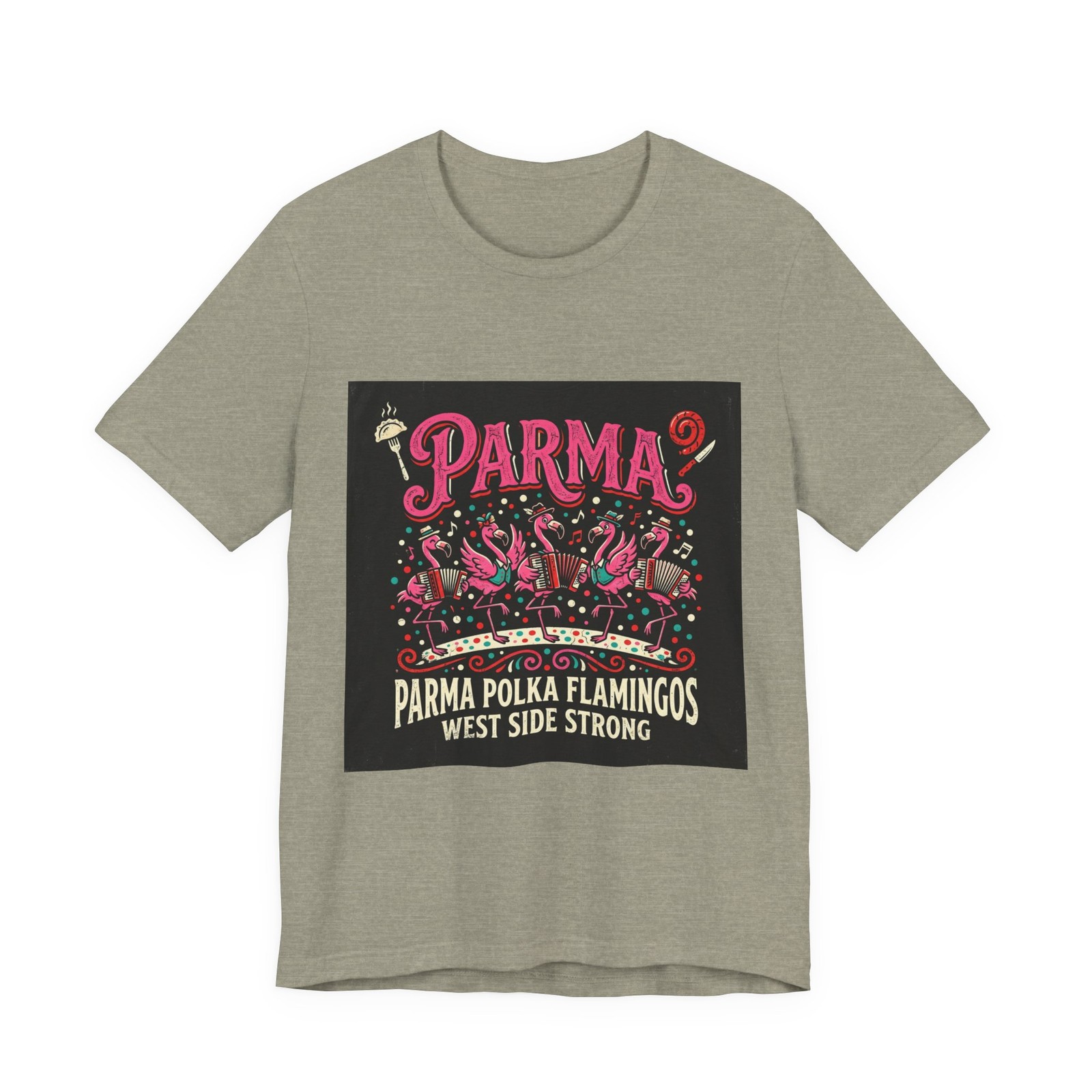 Polka Parma Flamingos Shirt – Flamingo Capital of the World