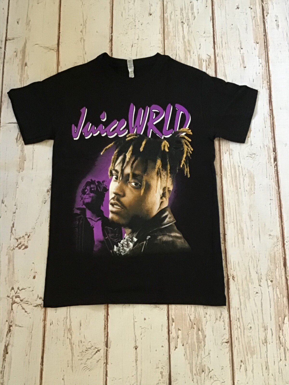 NEW- JUICE WRLD – PURPLE LOGO -T-SHIRT