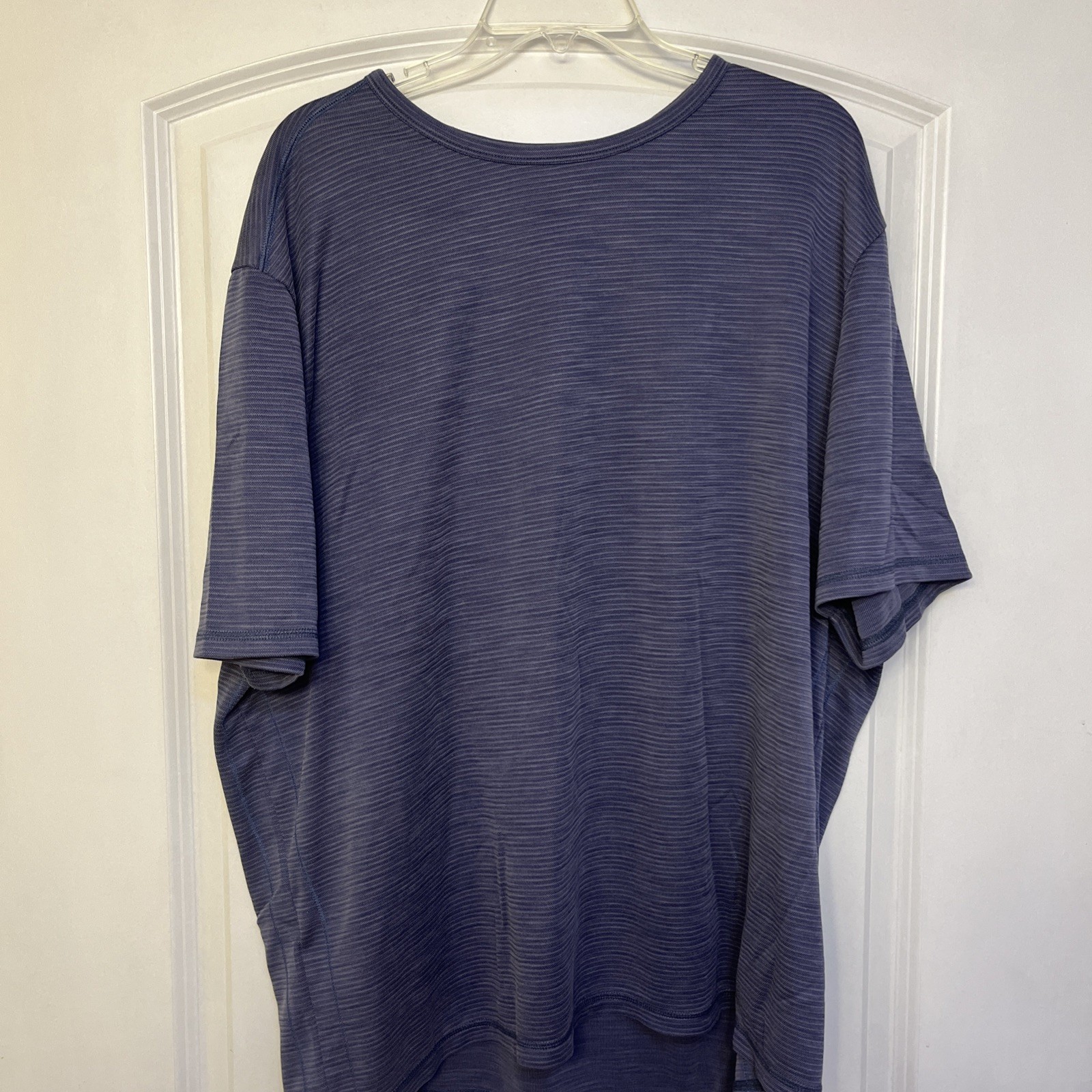 Tommy Bahama Island Zone Mens XXXL Blue Striped Short Sleeve Crew Neck T-Shirt