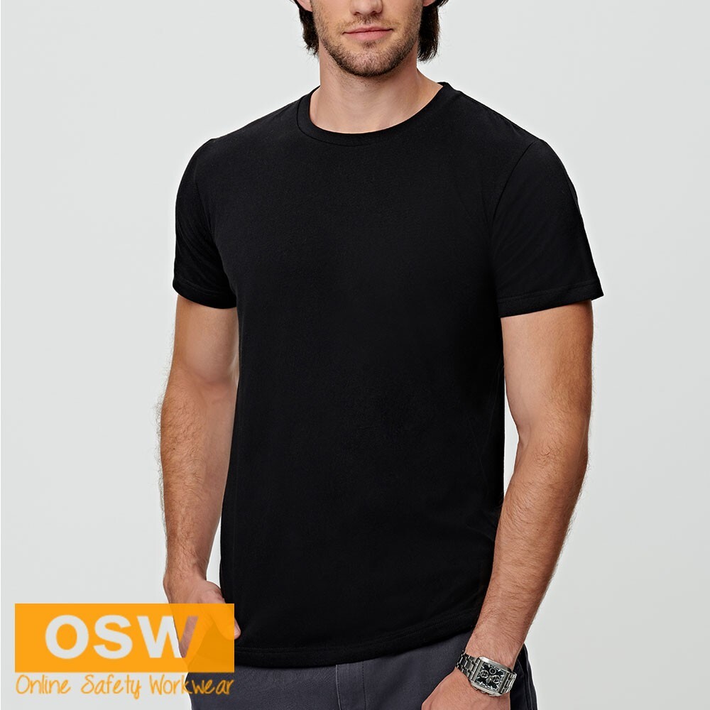 10 X Men&rsquo;s Premium Cotton Short Sleeve Side seamed Crew Neck Tee Shirt TS41