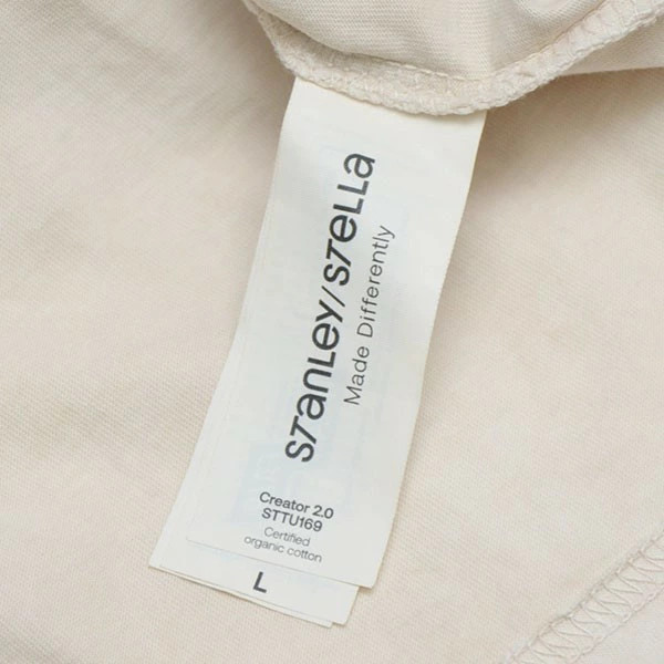 Wild Horses Coffee Dyed T-Shirt Beige L 46cm/18&Prime; Vintage Used