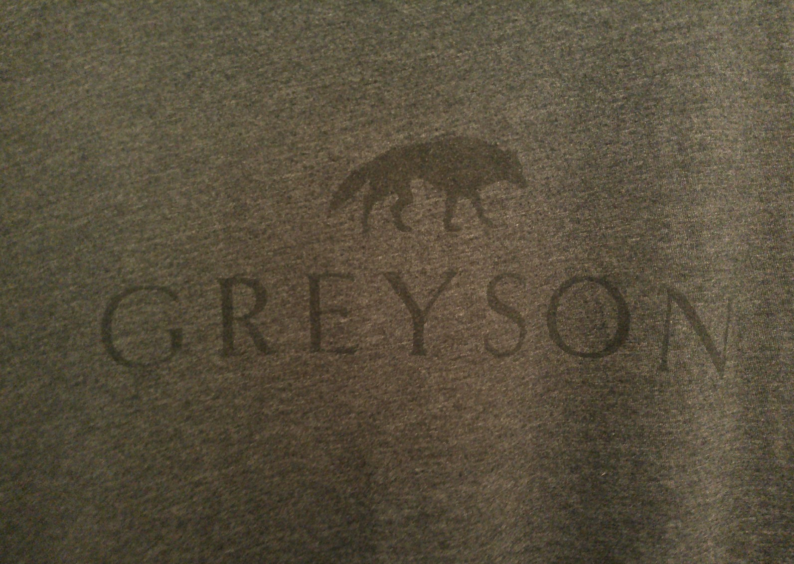 Gray GREYSON Classic Logo T Shirt XXL Poly/Cotton Blend