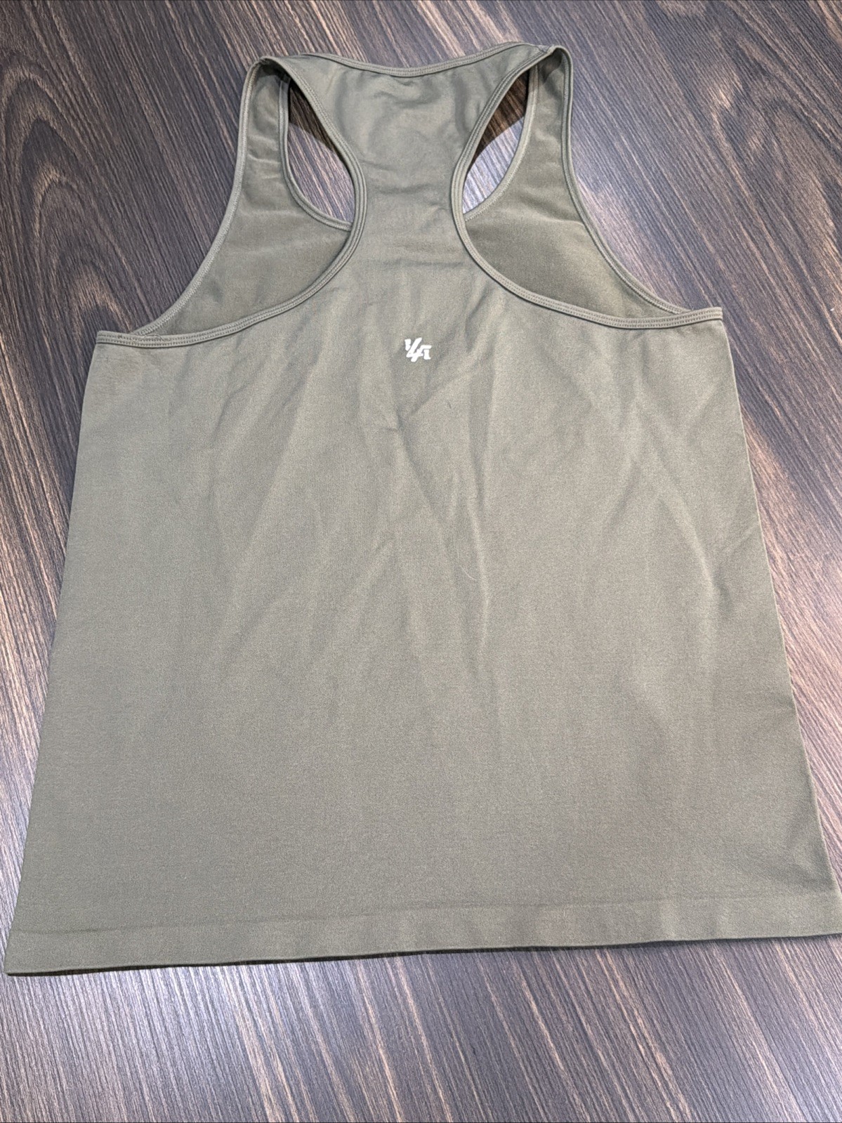 YoungLA Men’s Sleeveless Tank Top Dark Green Size Medium