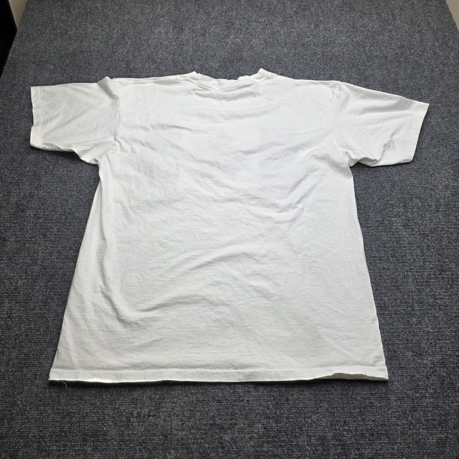 Large Vintage Canada Maple Leaf Tartan Graphic Single Stitch 90s T-Shirt