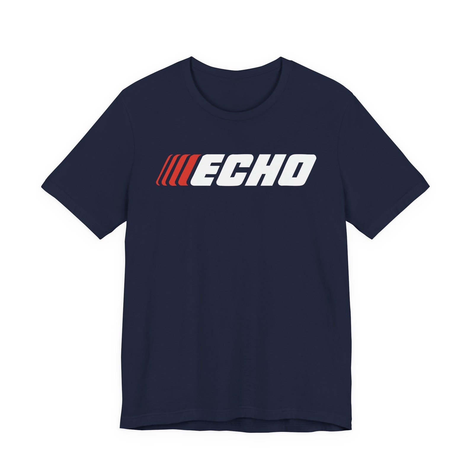 ECHO Outdoor Power Equipment Logo Unisex T-Shirt Black Navy S-5XL