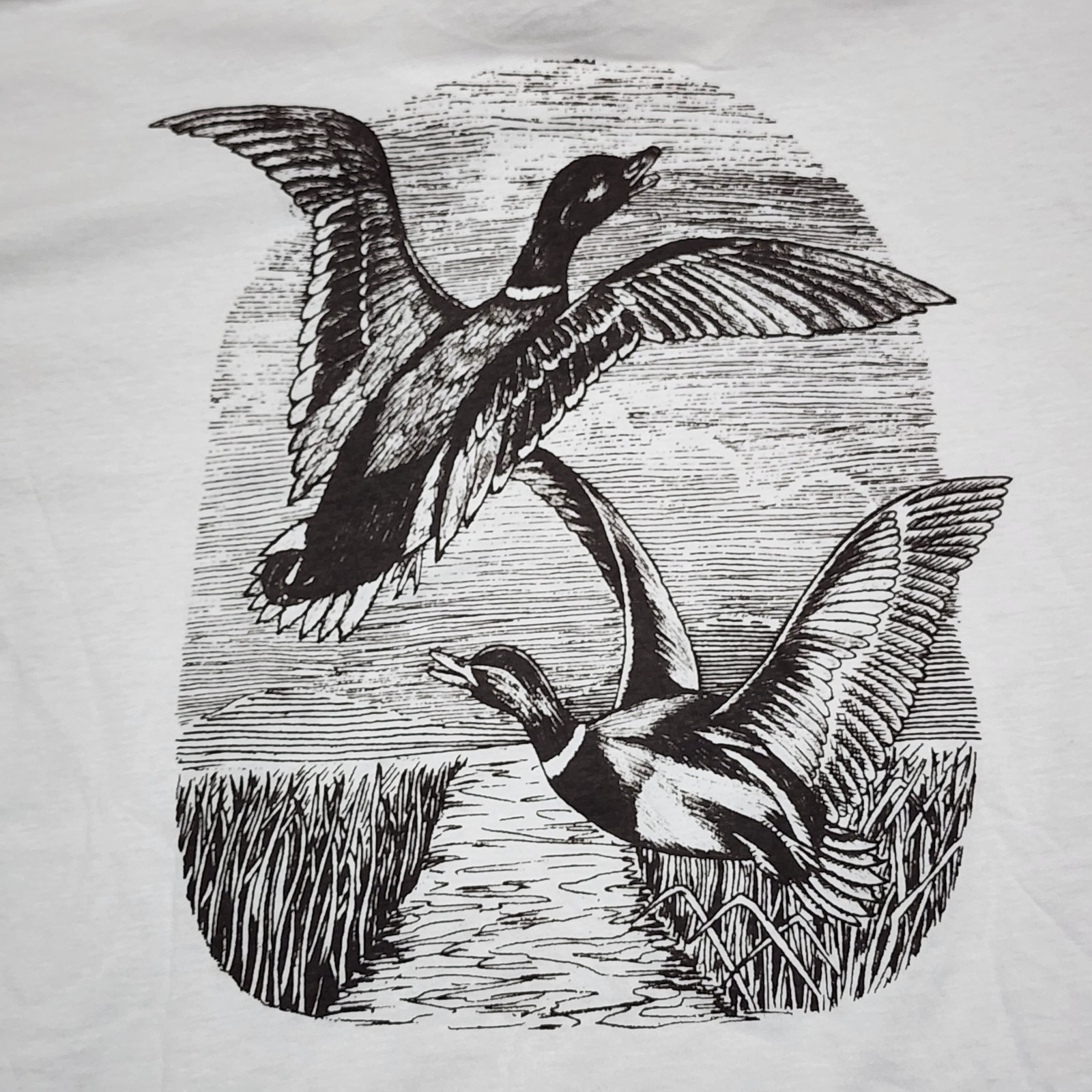 Filson X Ducks Unlimited New White Ducks Ranger Graphic T Shirt Men&rsquo;s XL New