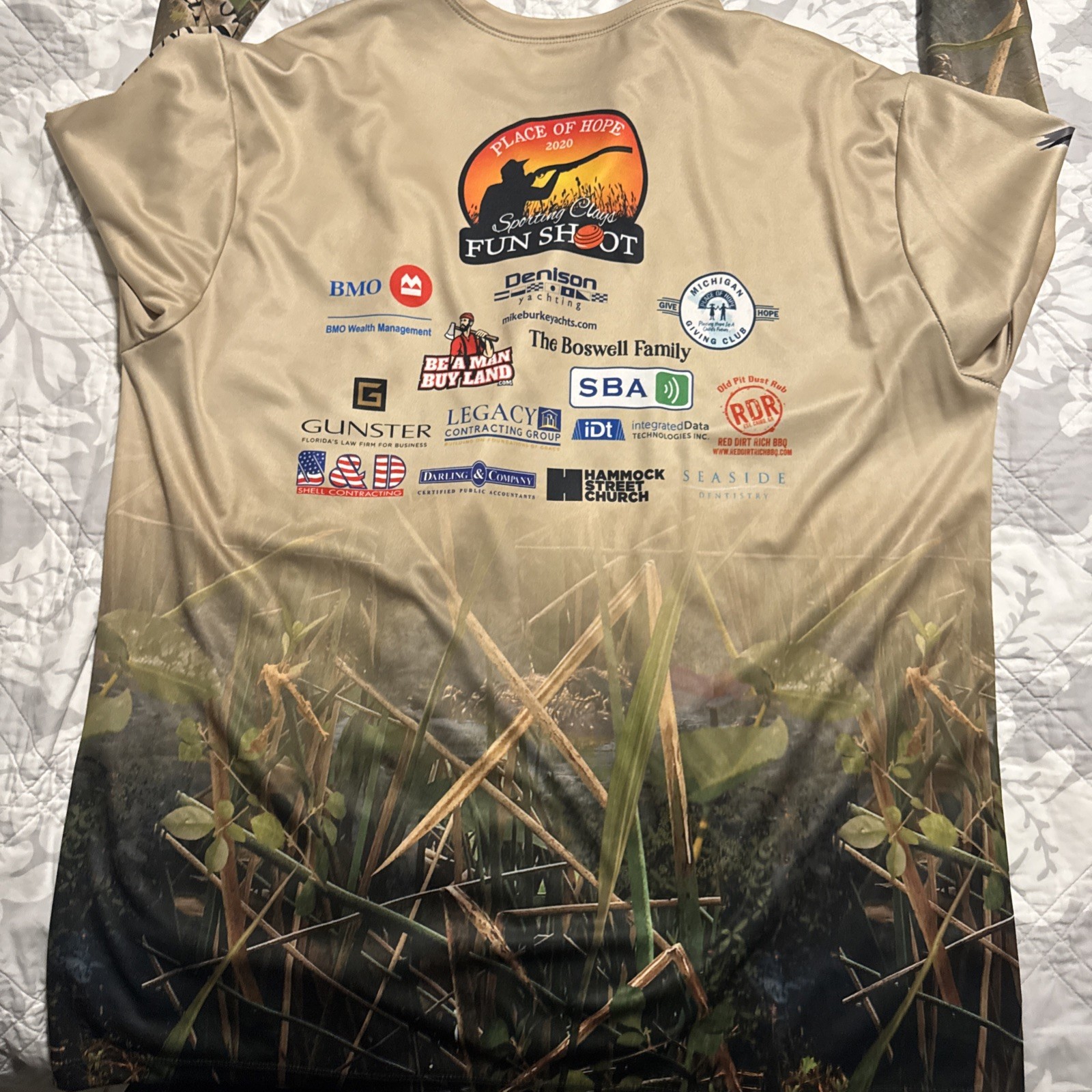 Classic Clays Peace Of Hope Long Sleeve Shooting Shirt Xl